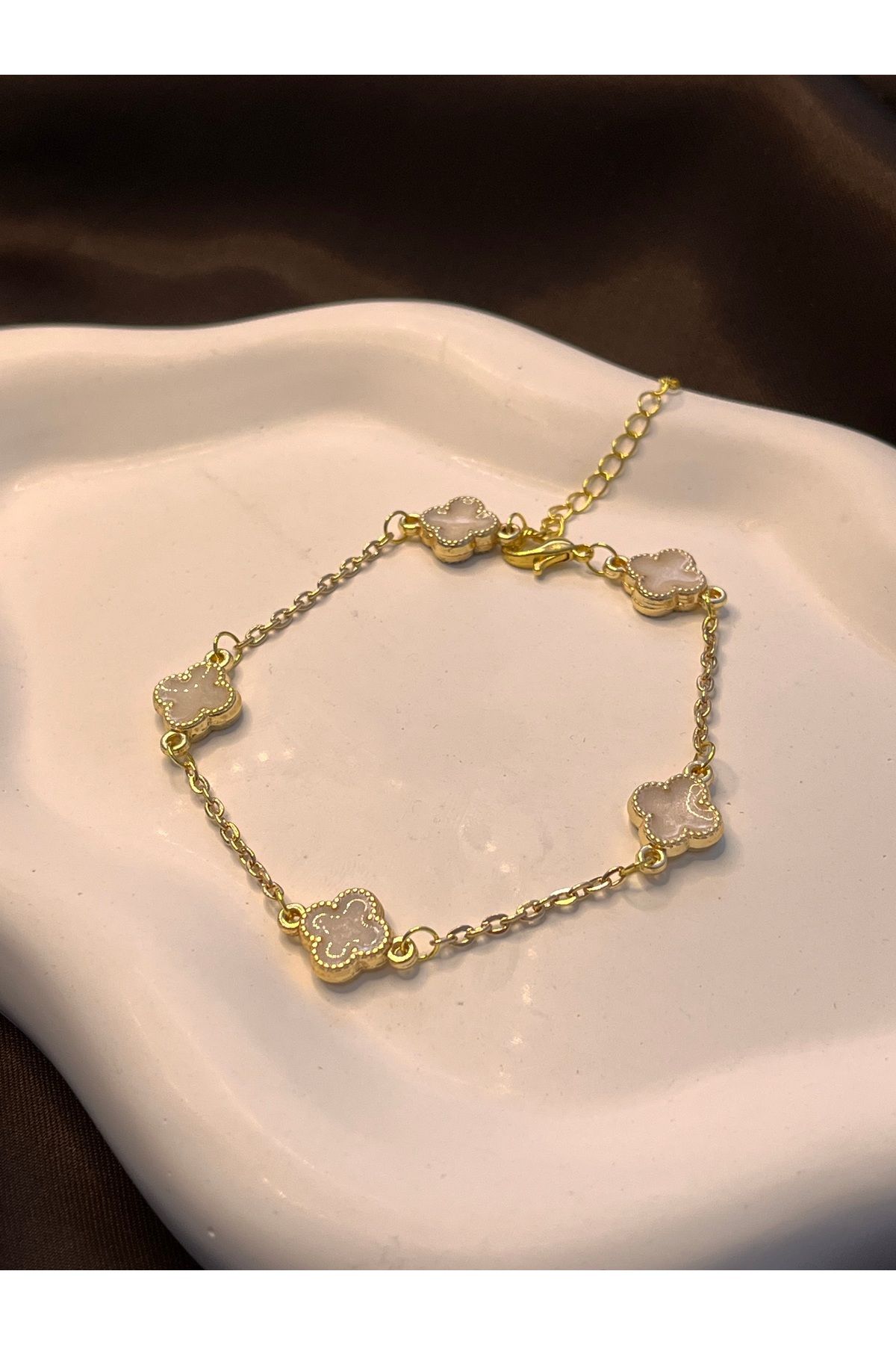 ADAHOMEDECORATION VAN CLEEF GOLD BUJİTERİ BİLEKLİK