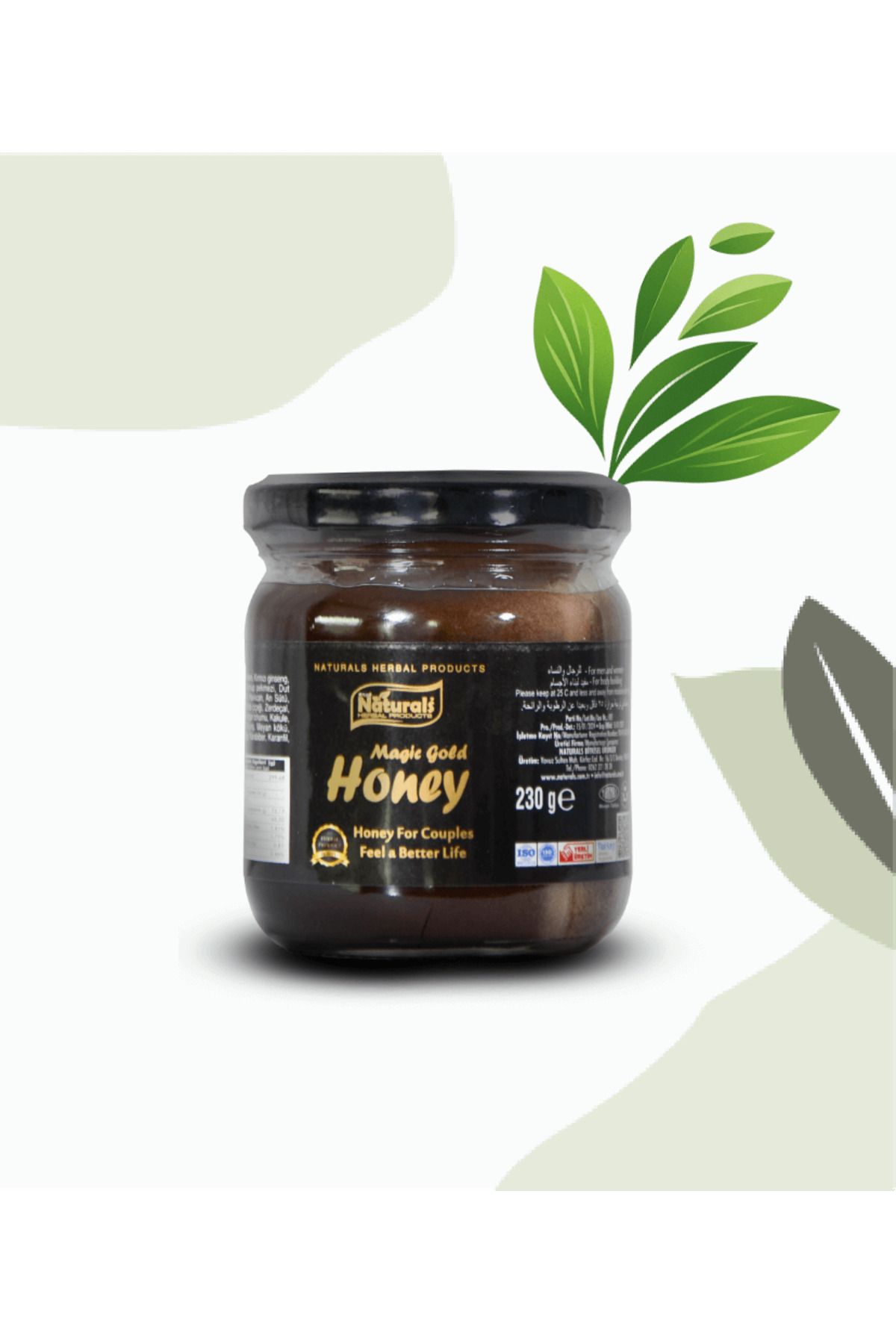 Aktiva Naturals Magic Gold Honey Özel Ballı Bitkisel Karışımlı Macun 240GR.