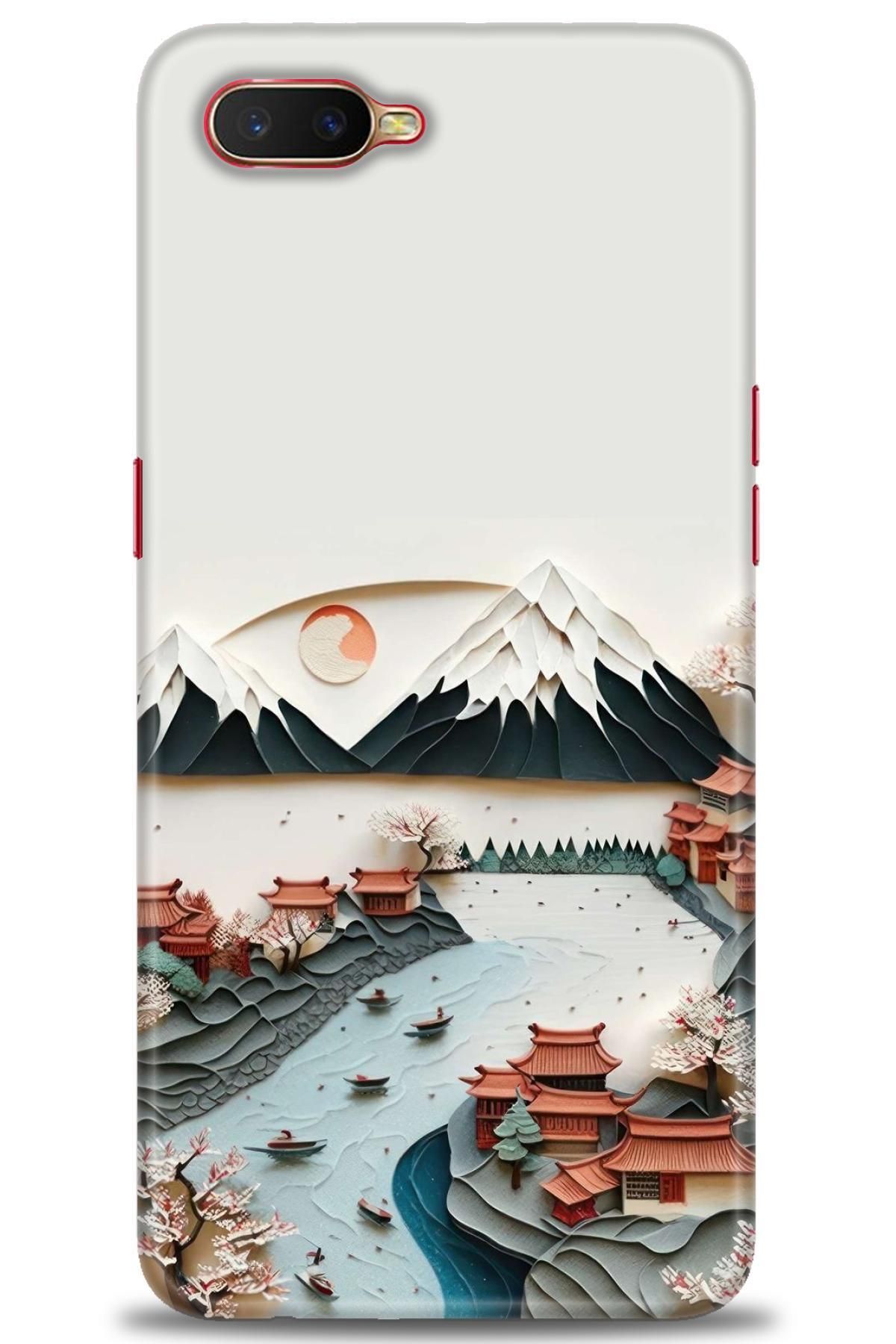 OPPO RX17 Neo İle Tam Uyumlu HD Baskılı Desenli Kılıf - Oppo - 322