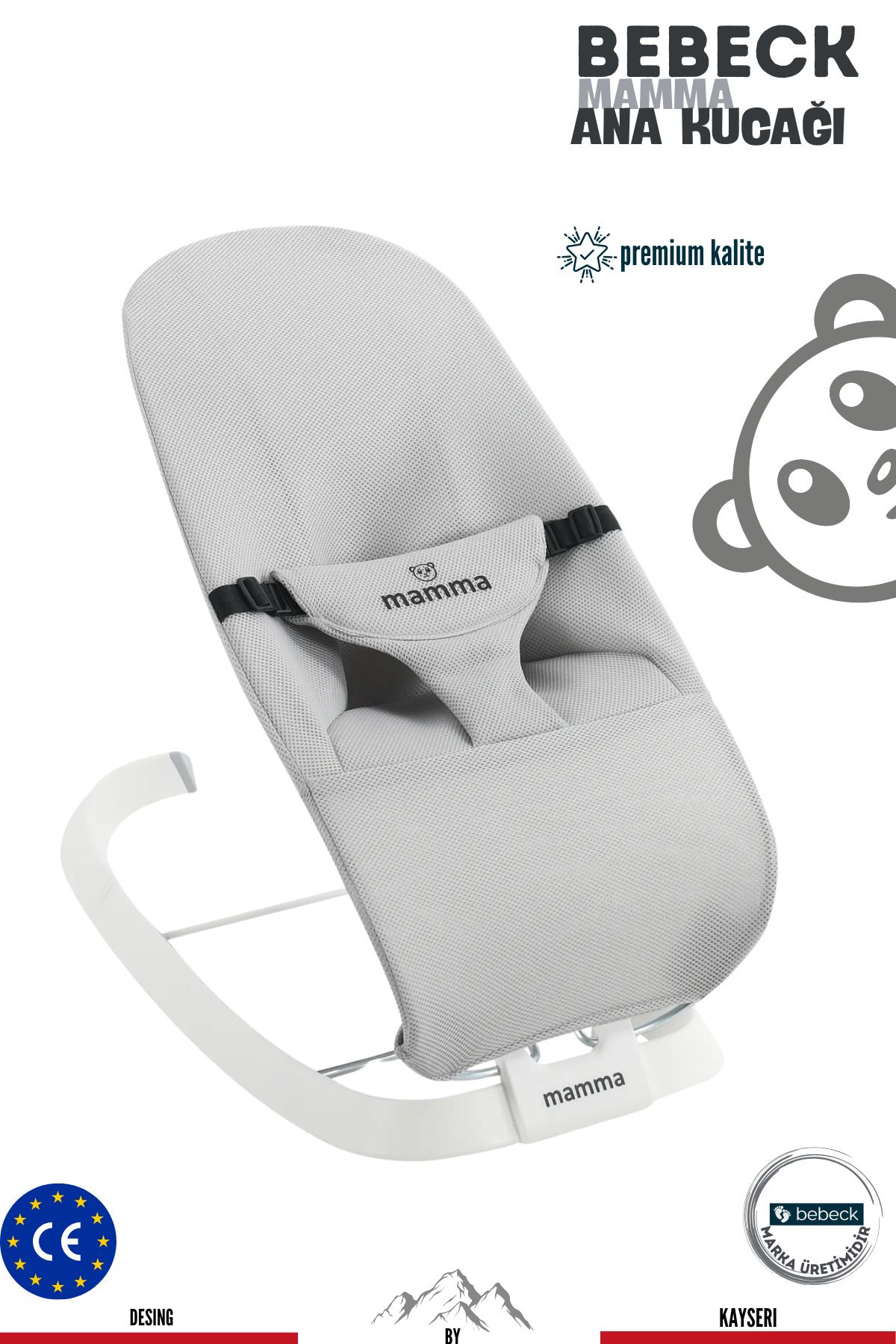 Mamma Shake&Sleep Yeni Nesil Çift Sallama Fonksiyonlu Ana Kucağı Premium Kalite