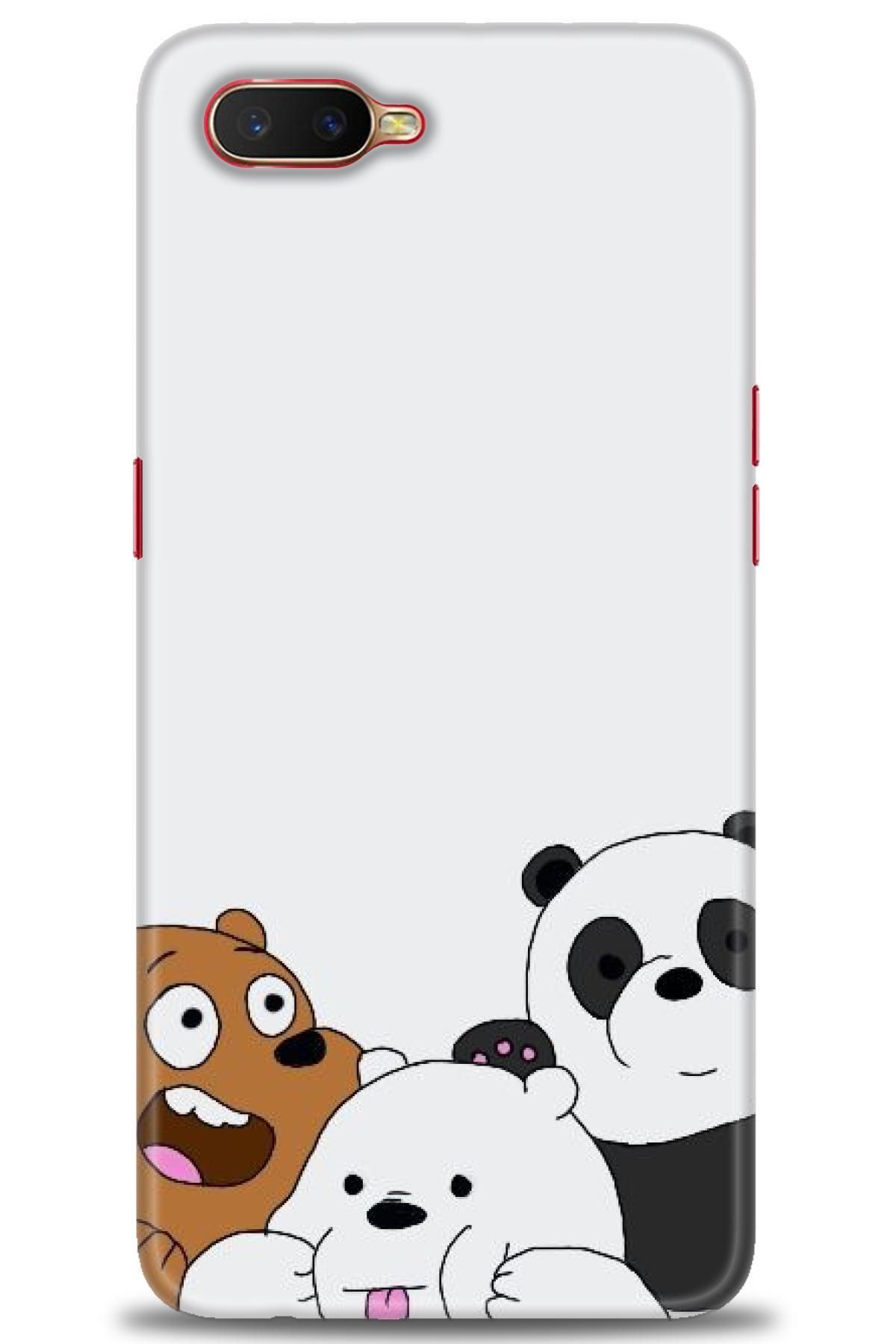 OPPO RX17 Neo İle Tam Uyumlu HD Baskılı Desenli Kılıf - Oppo - 596