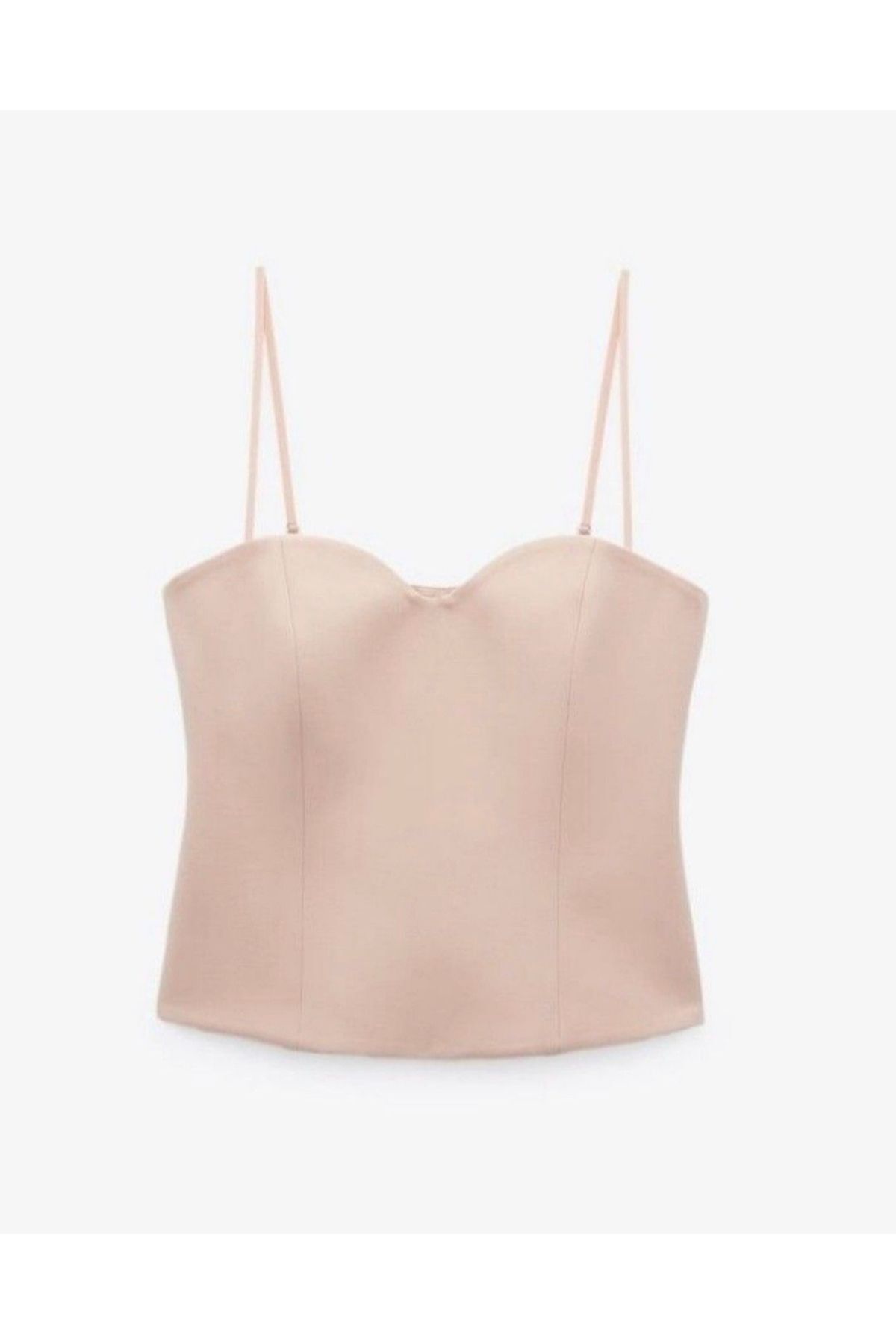 Butik Allbuck ZA RA ZR Kalp Yaka Askılı Büstiyer Abzr0036