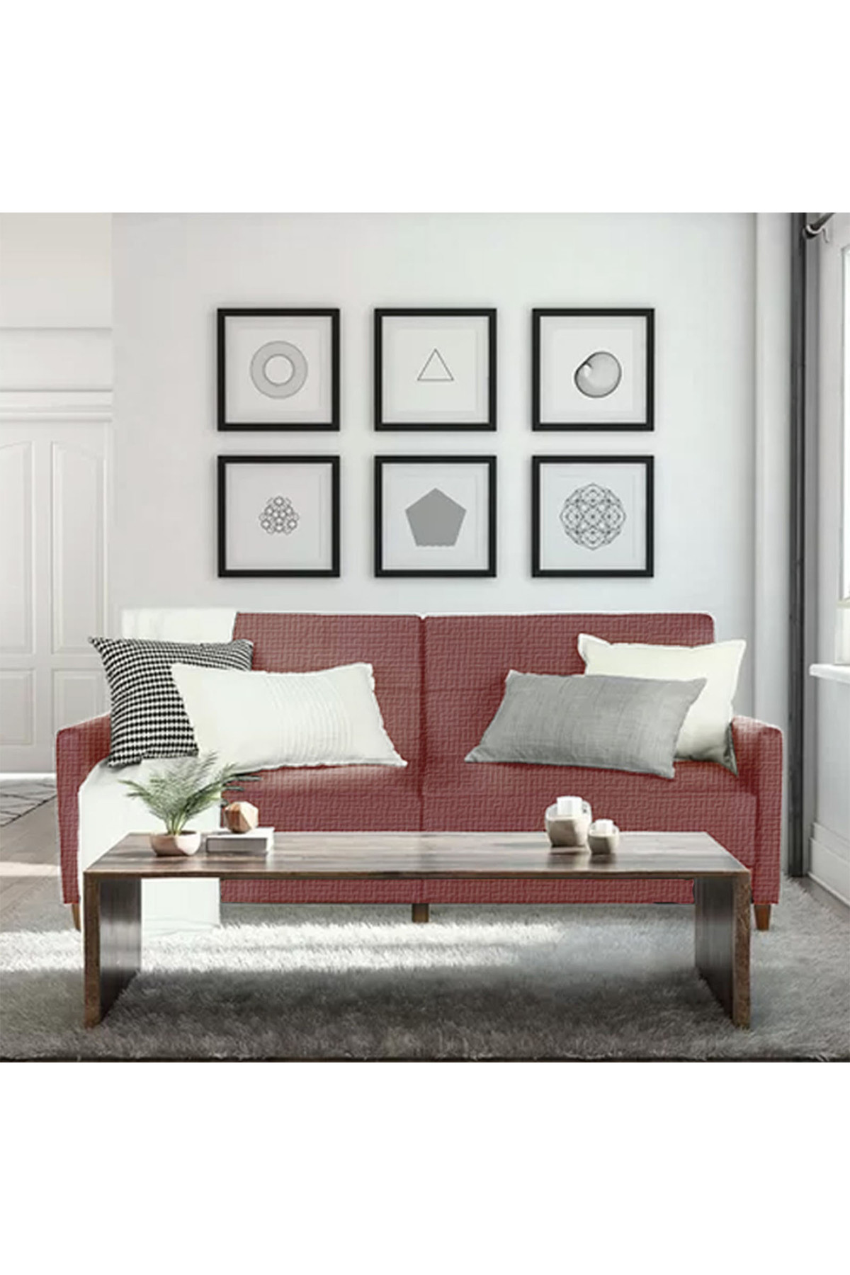 Lazy Vibes-comfort | 2 In 1 Sofabed Linen Upholstered 6