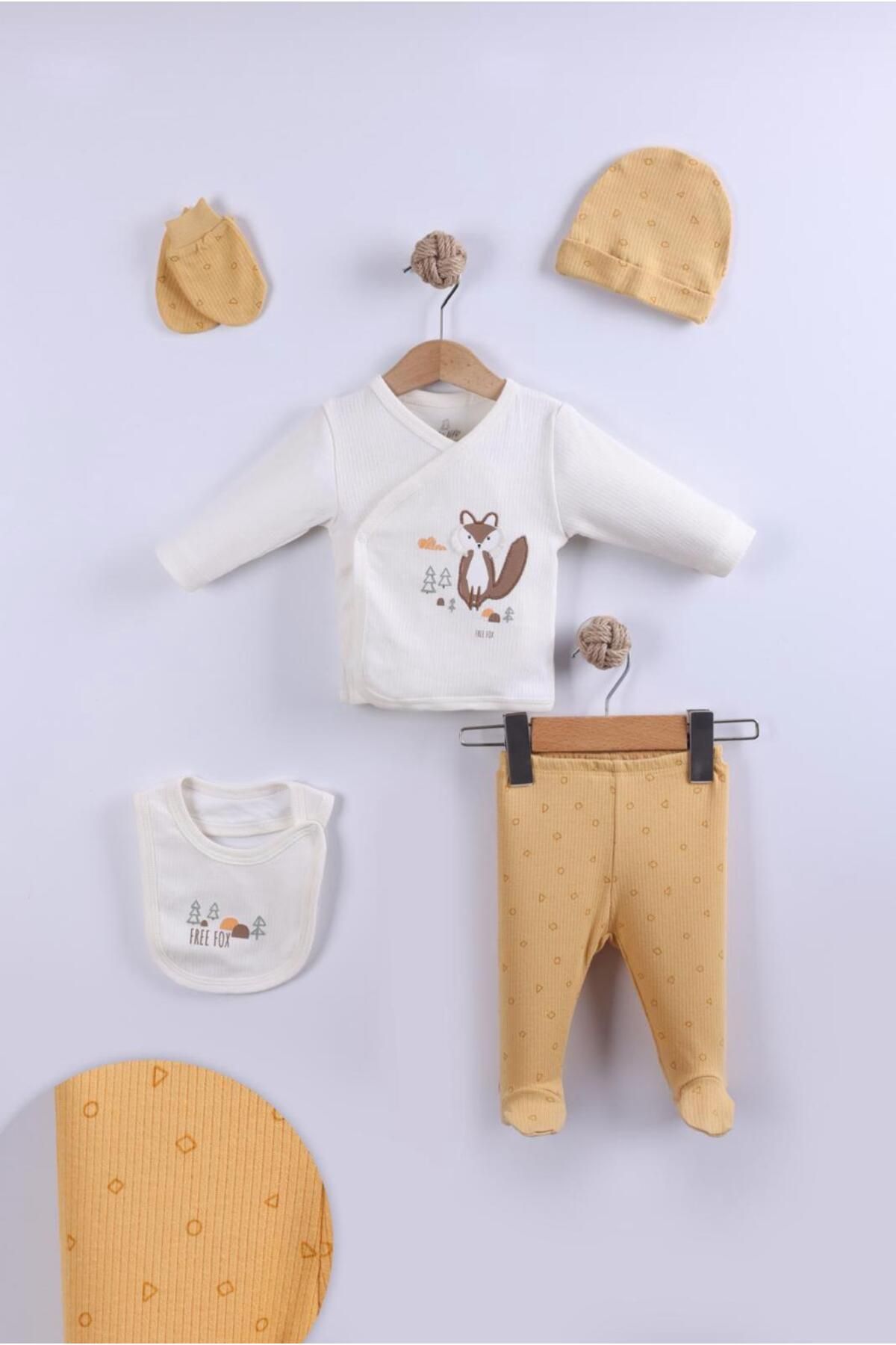 Modonoff Unisex 5'li Zıbın Seti