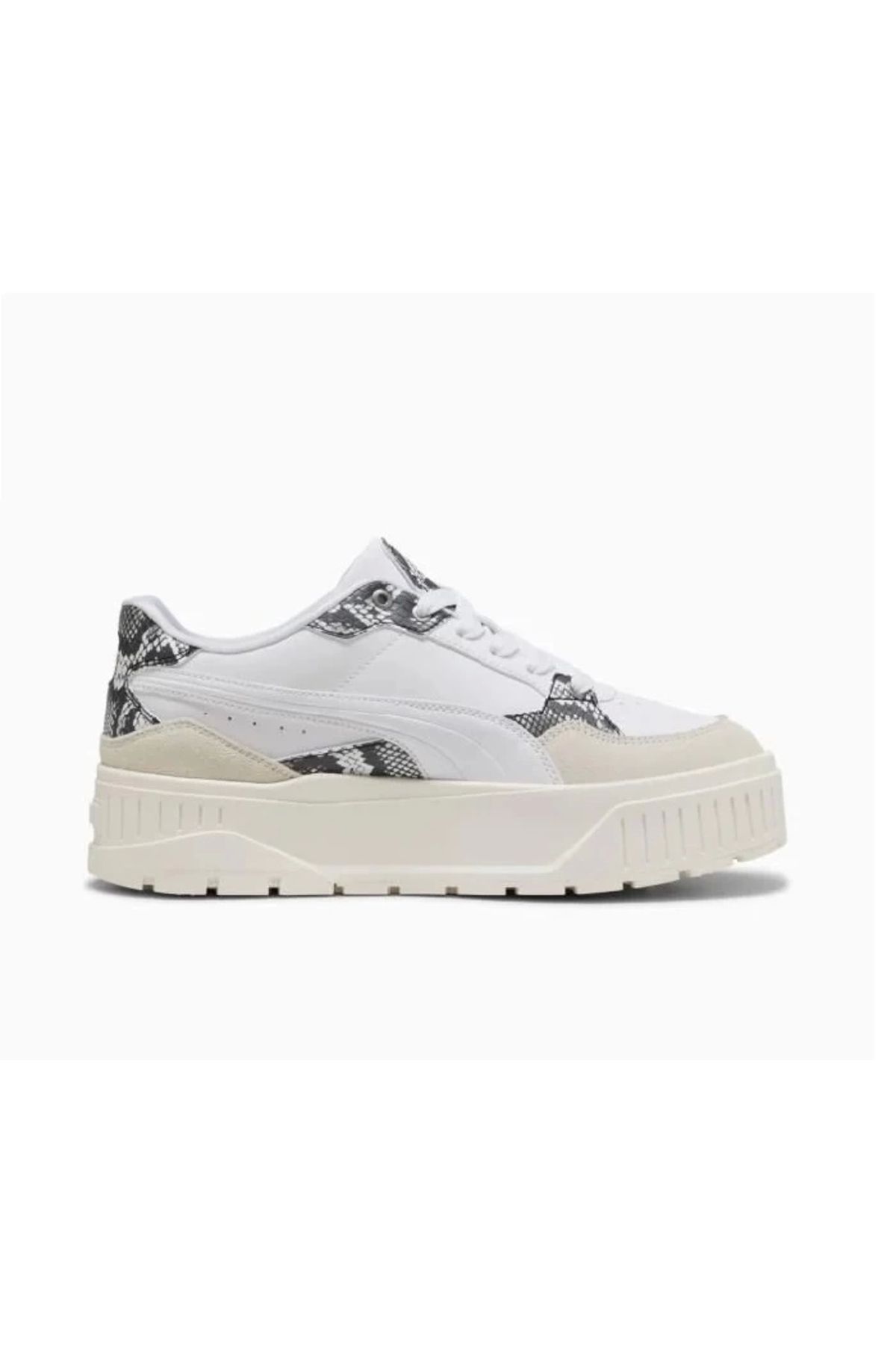 Puma Karmen Iı Idol Snake Chic Kadın Sneakers Beyaz 40039501