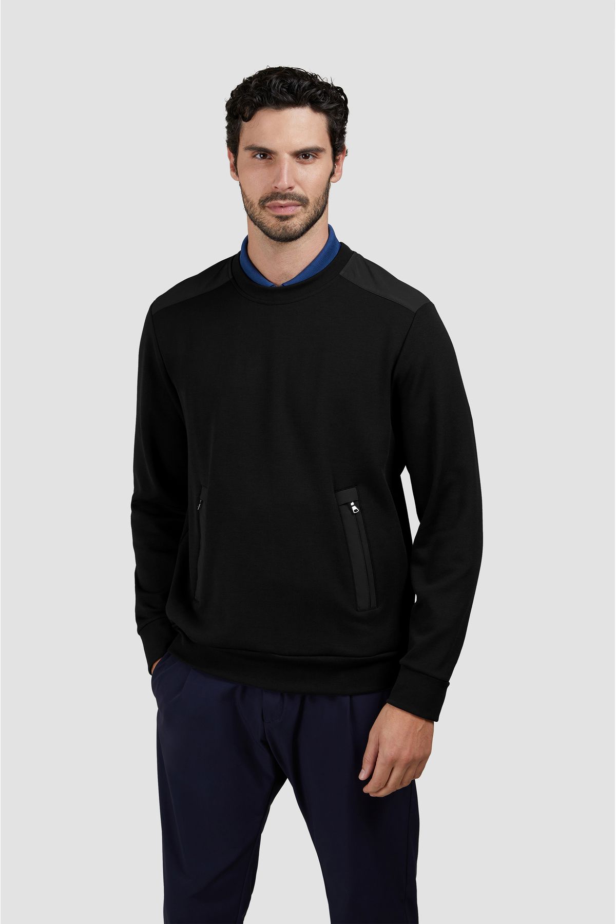 PAUL&SHARK COTTON NYLON SWEATSHIRT