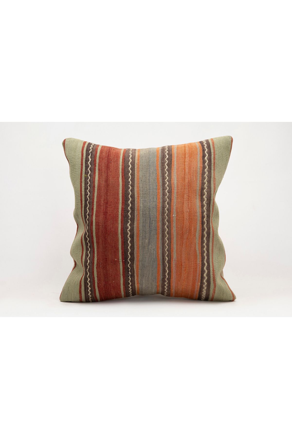Kilim Whole Sale El Yapımı Kilim'den Yapılmış Yastık Kırlent Kılıfı, 50x50 cm