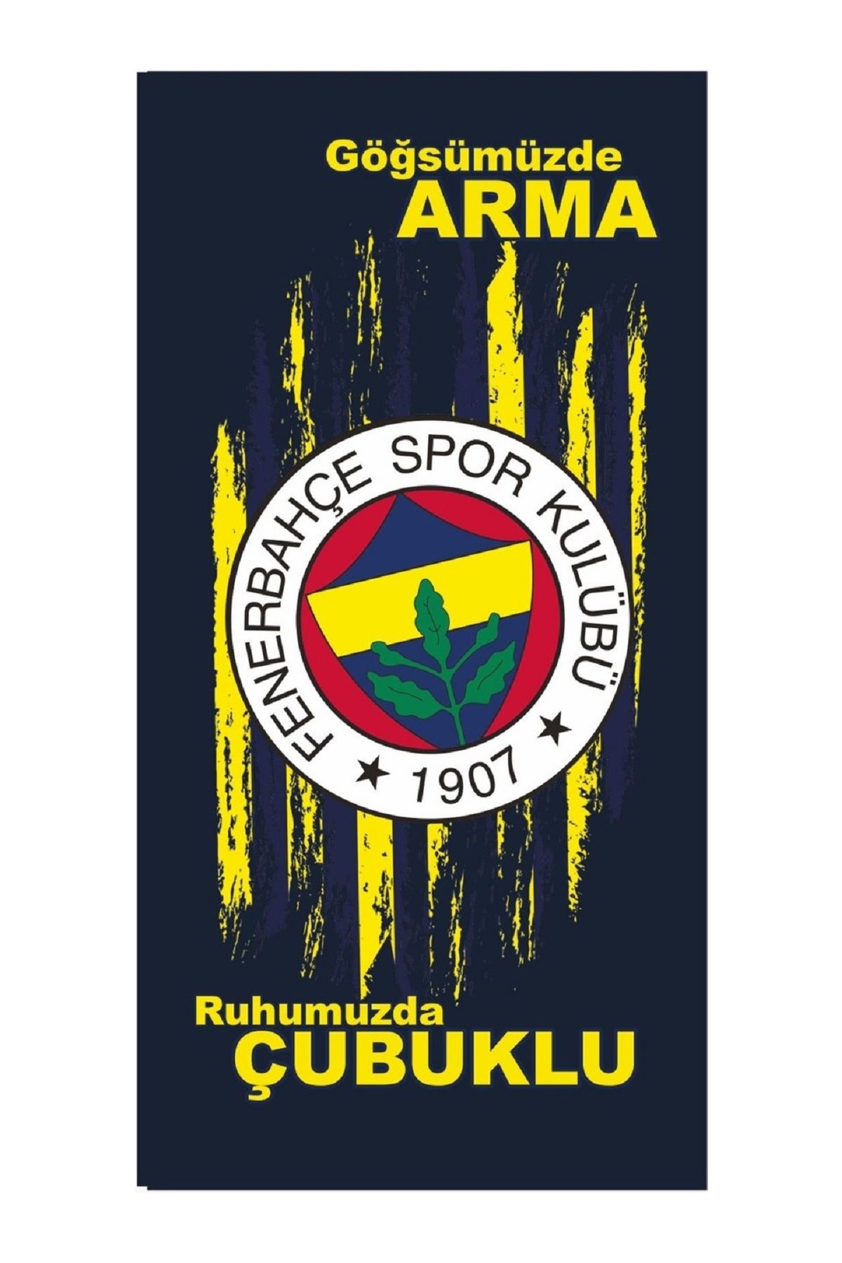 Romans Plaj Havlusu Fenerbahçe 75x150 cm