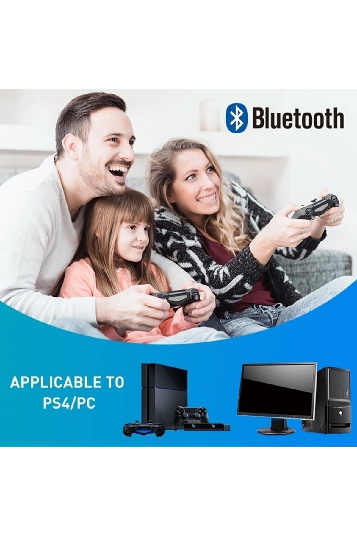 FOXMAG24-Wireless Controller, for PS4 console 4
