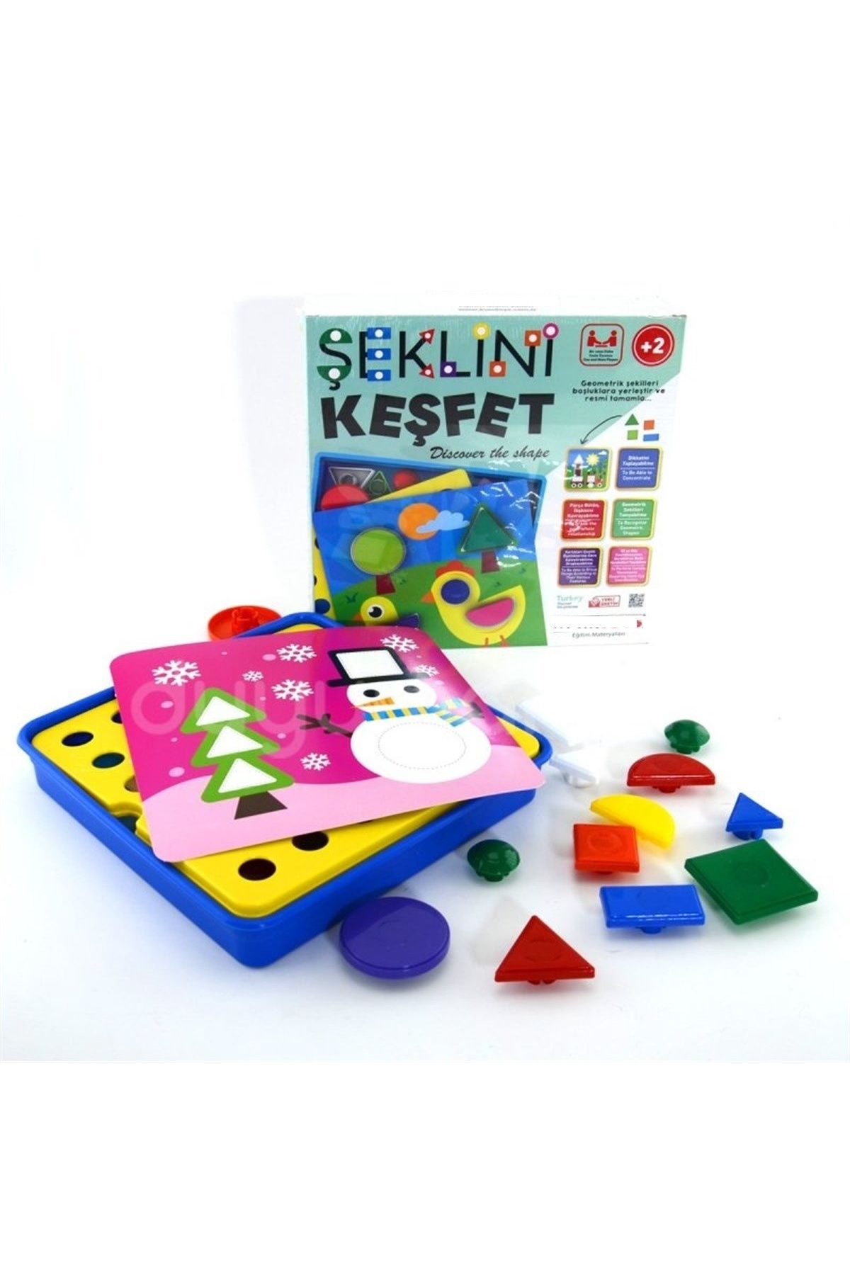 KILIÇASLAN SHOP ŞEKLİNİ KEŞFET 2+ YAŞ DİKKAT GELİŞİMİ, PARÇA-BÜTÜN İLİŞKİSİ