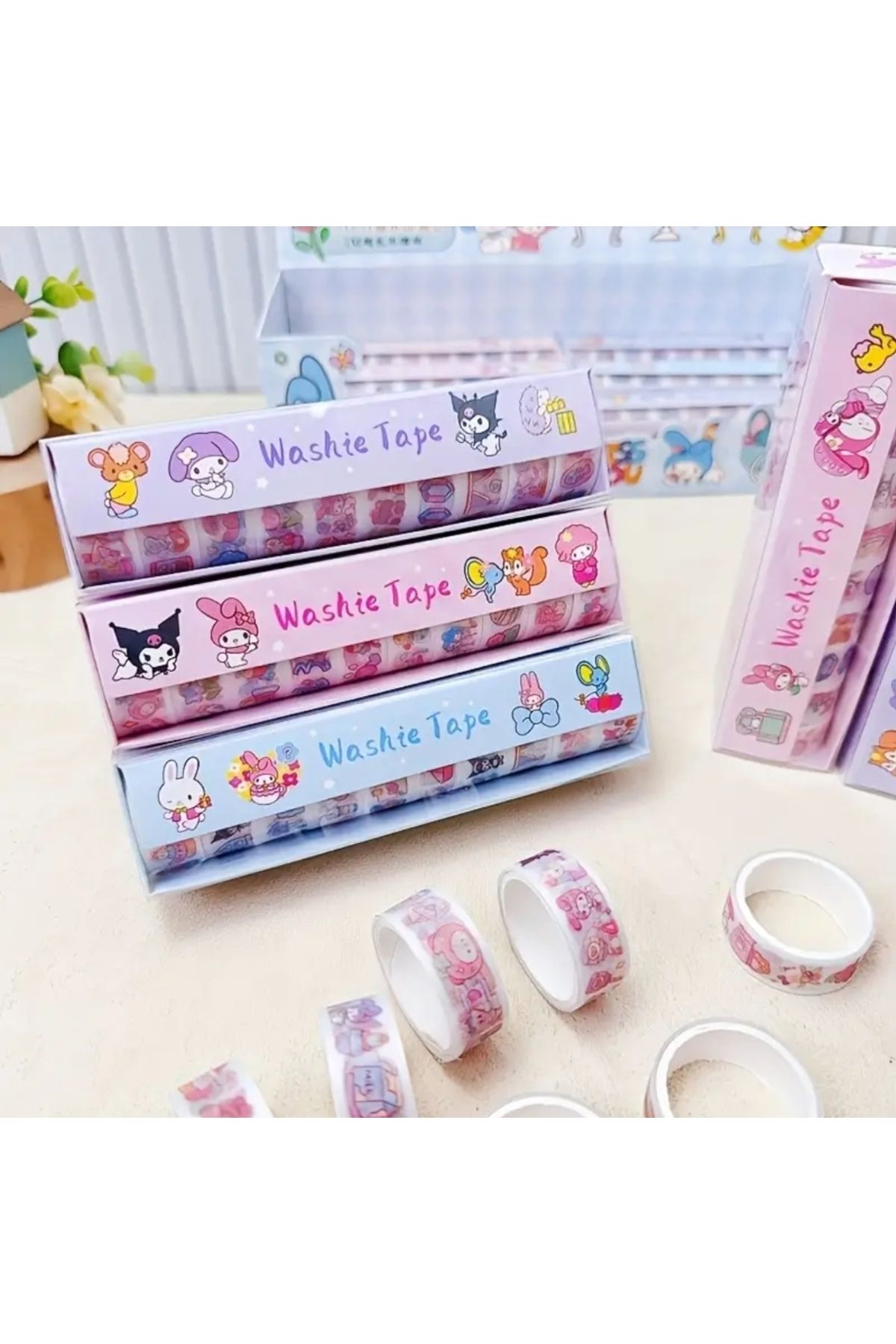 MyBalliStore 10'lu My Melody Washie Tape (Washi Bant)