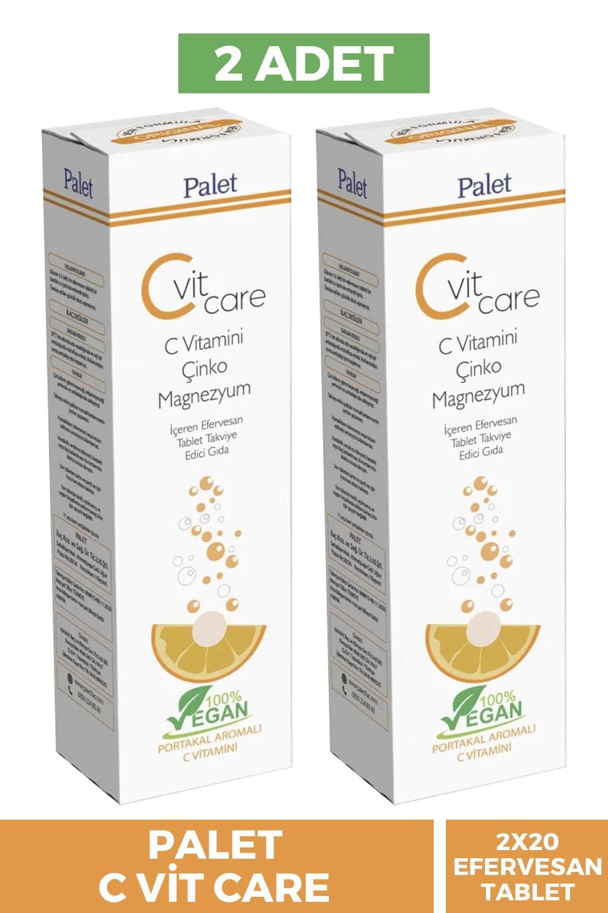 Seddar Collection Cvitcare 20 Efervesan Tablet 2 Adet