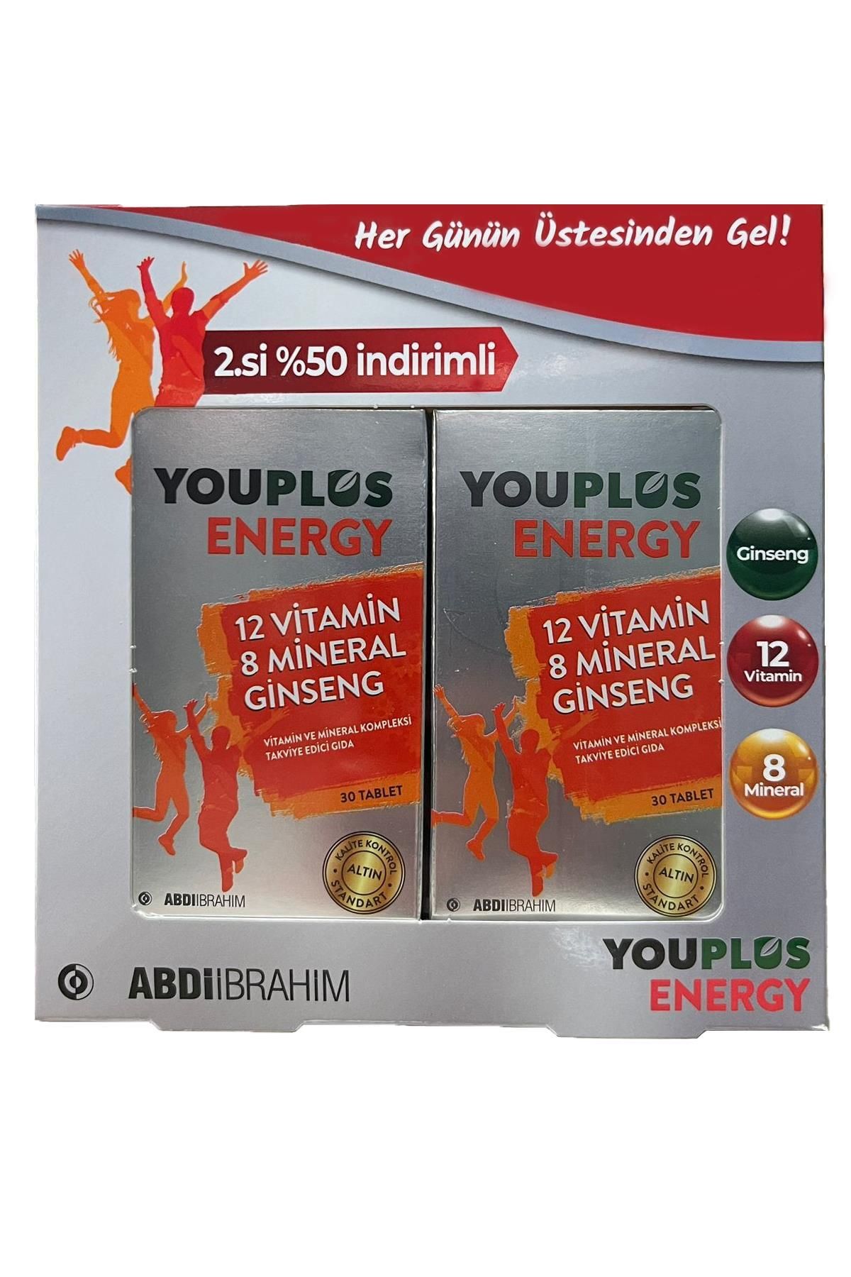 Seddar Collection Youplus Energy 30 Tablet - İkincisi %50