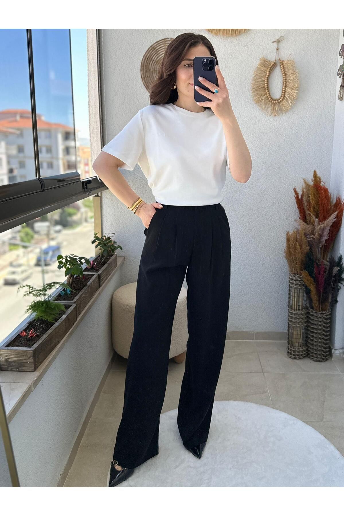 TUNAM BUTİK MARKA MODEL İŞLEME YAZI DETAYLI TİŞÖRT