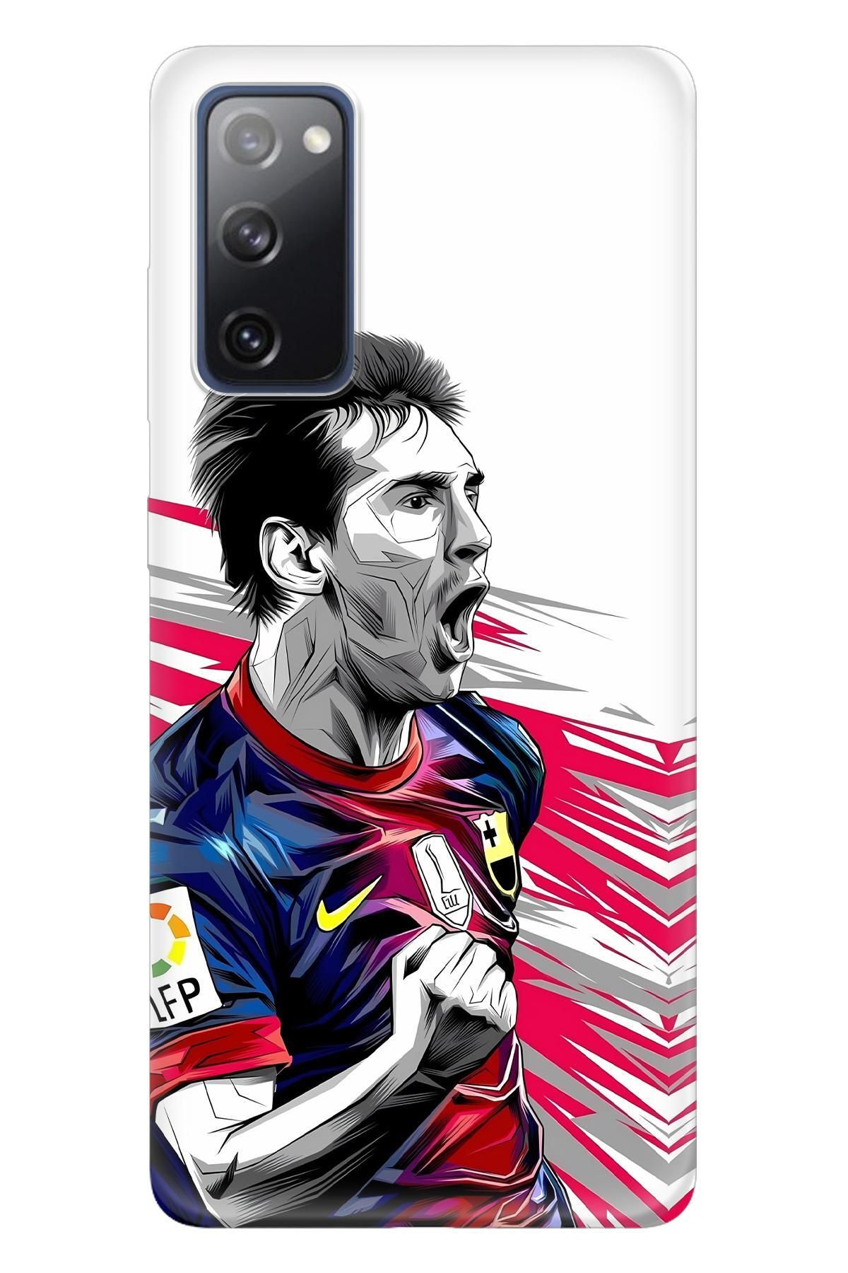 Lopard Samsung Galaxy S20 Fe Arka Kapak Covers 3 Messi Efsanesi: Bir Zafer Anı