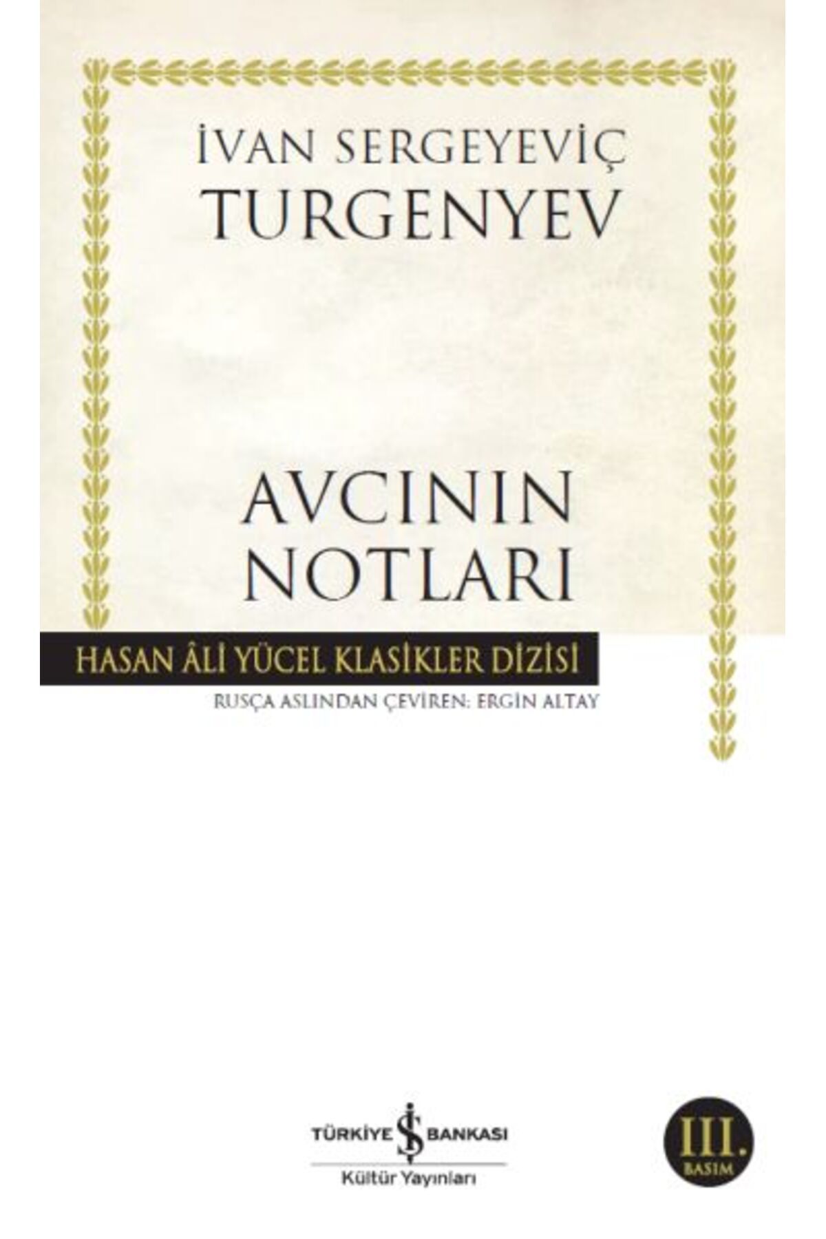 Destek Yayınları Avcının Notları Hasan Ali Yücel Klasikleri