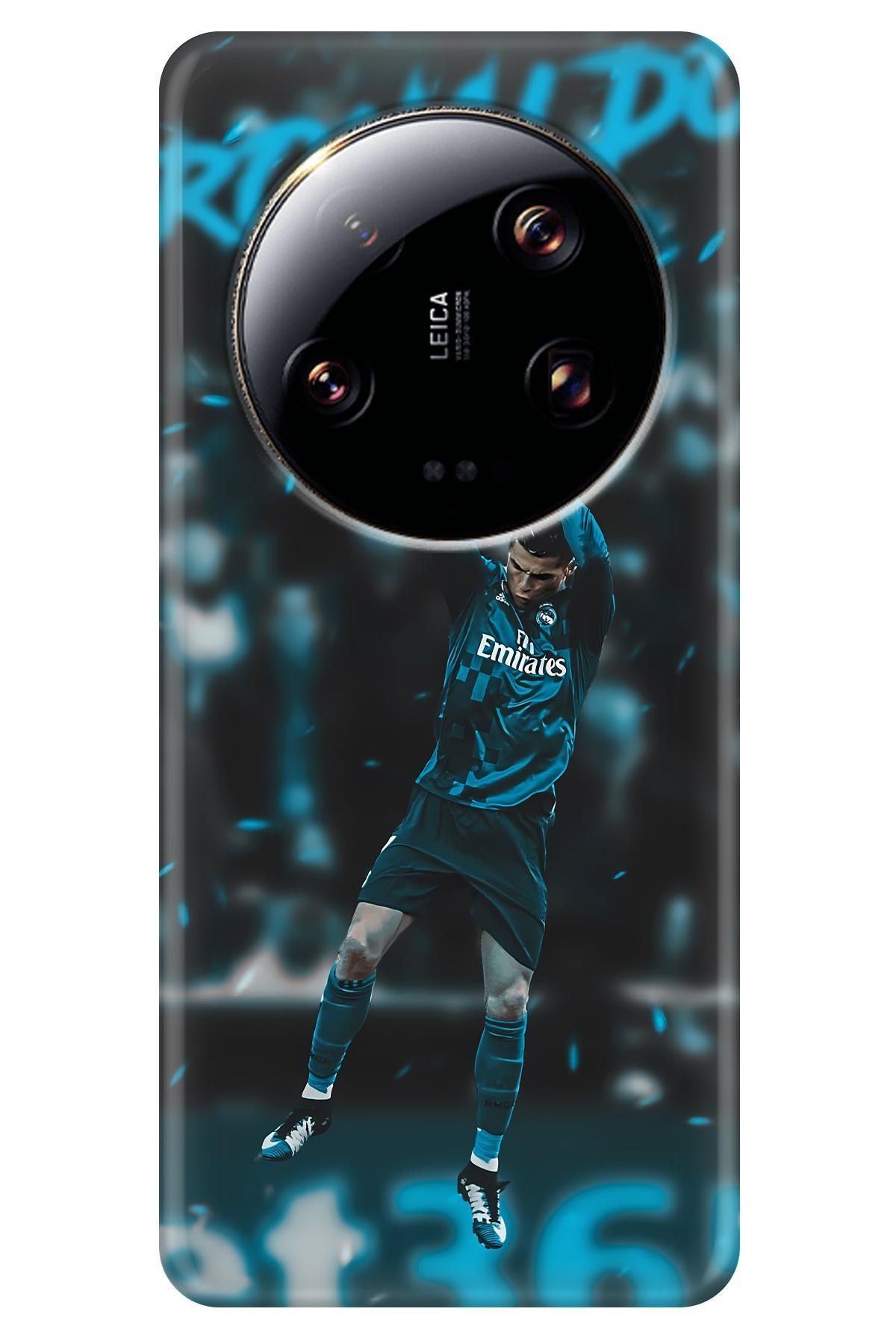 Lopard Xiaomi Mi 13 Ultra Case Kapak Covers 13 Ronaldo Forması Mavi