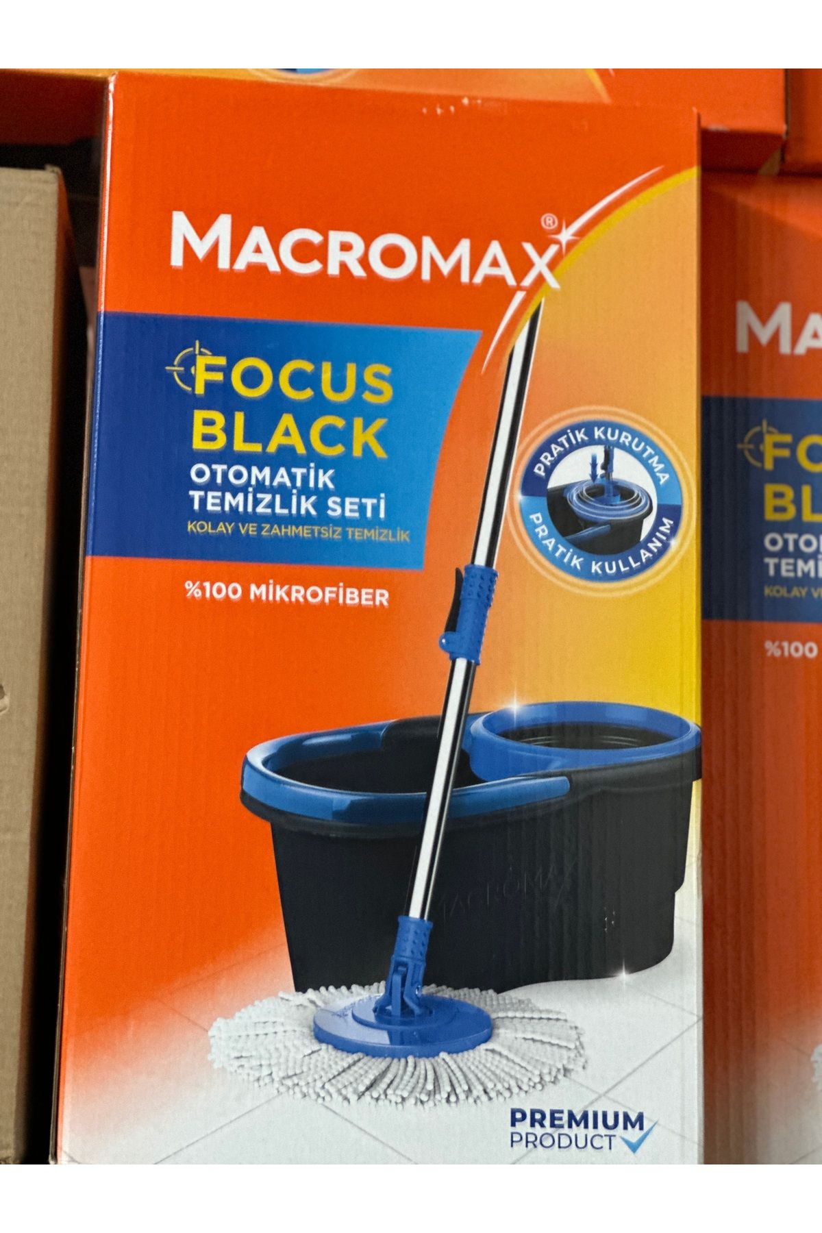 GİRGİN ZÜCCACİYE Macromax Focus Black Otomatik Temizlik Seti