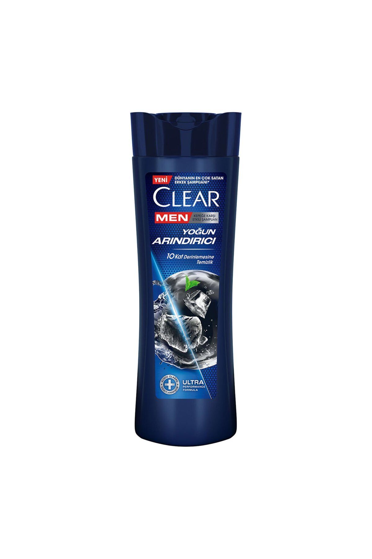 MATMEL Clear Men Kepeğe Karşı Etkili Şampuan Yoğun Arındırıcı Kömür İle 350 ml