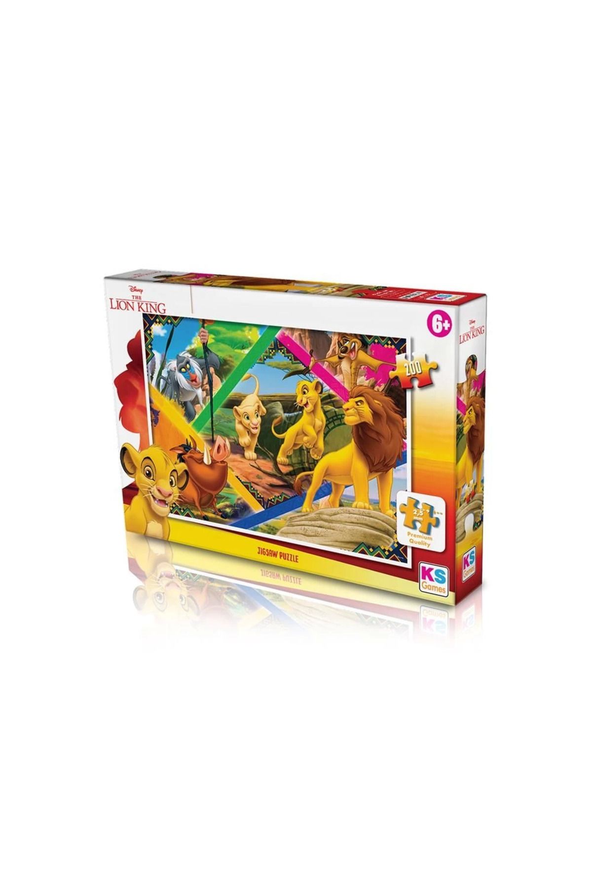 Angoravi Ks Games 200 Parça Lion King Puzzle