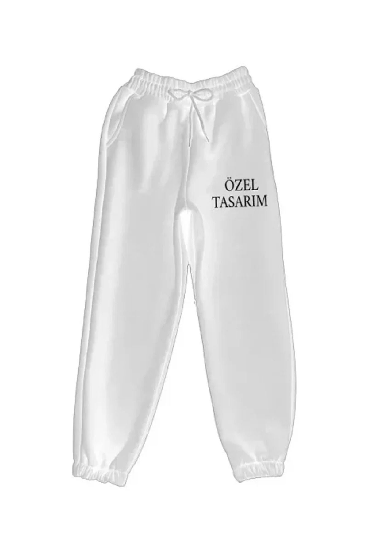 FantaziAtölyesi Özel Tasarım Unisex İki İplik Eşofman Altı
