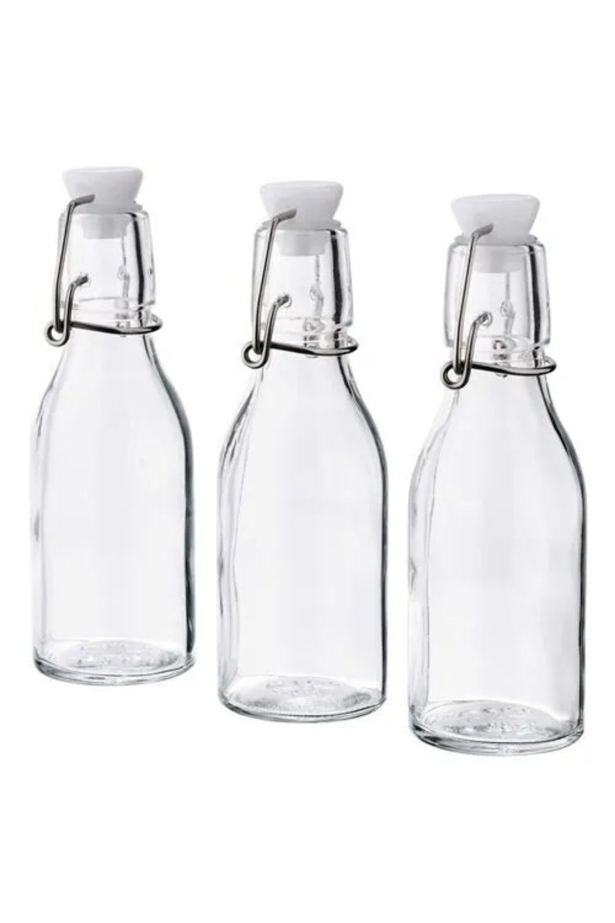 IKEA Dayanıklı Ürün Kaliteli Üretim Şık Tasarım Kullanışlı Premium 3 Adet 15 Cl Su Şişesi KORKEN