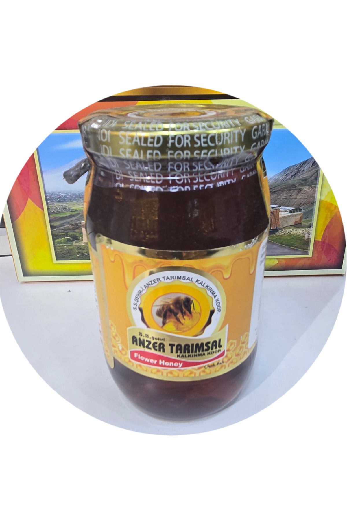 S S SANZER BALLIKÖY TARIMSAL KALKINMA KOOPERATİFİ Anzer balı natural 500 g