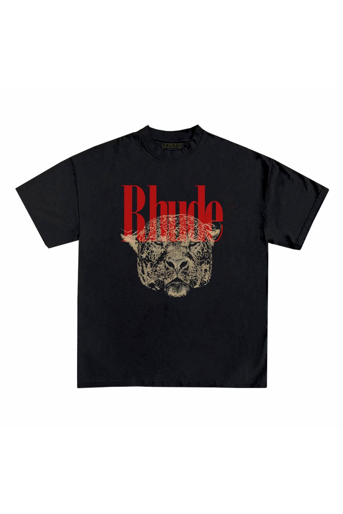 RawNox Unisex Bol Kalıp RawNox Özel Koleksiyon Rhude V2 Tshirt