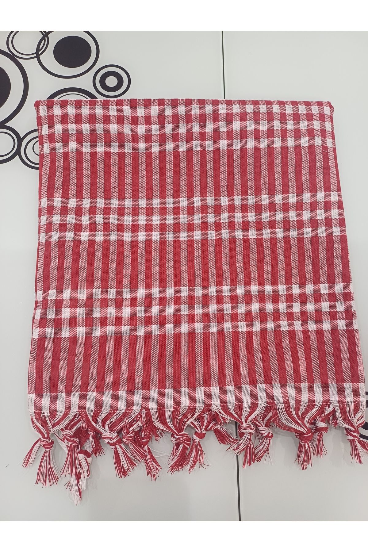 Gereli Home SOFRA BEZİ&MASA ÖRTÜSÜ 160x160cm %100 PAMUKLU