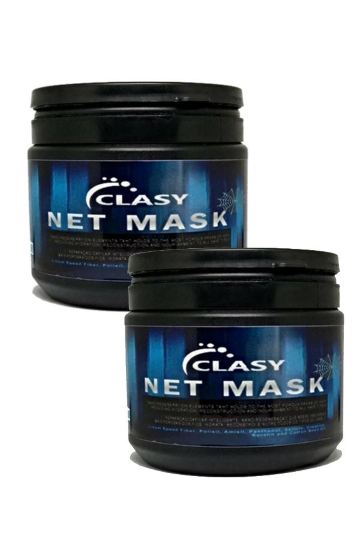 NeoNext Clasy Net Mask Dolgun Ve Haçimli Saçlara Bakım Maskesi 450 ml 2 Adet