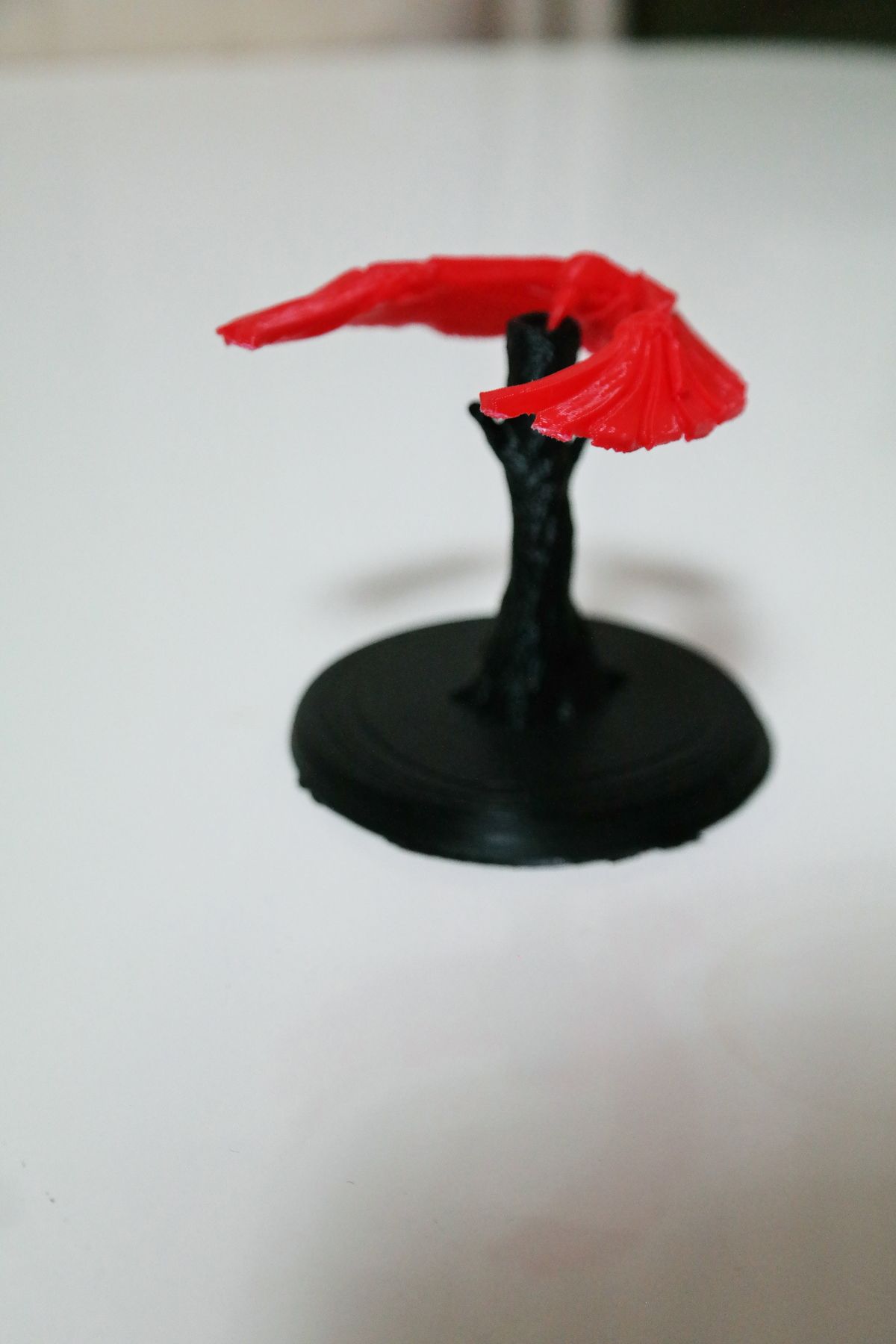 Uzman3D Denge Kuşu Eğitici Oyuncak ve Masa Süsü Kırmızı