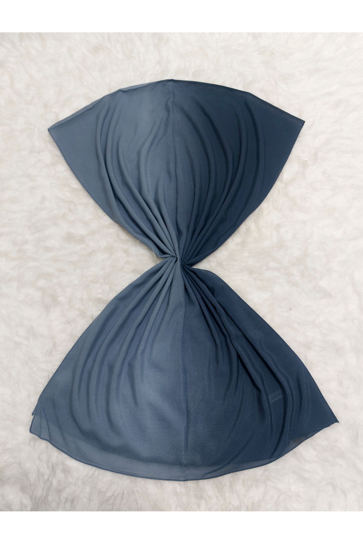 istanbul prensesleri-Patterned Chiffon Shawl Gradient Model Soft - Flexible - Soft 2