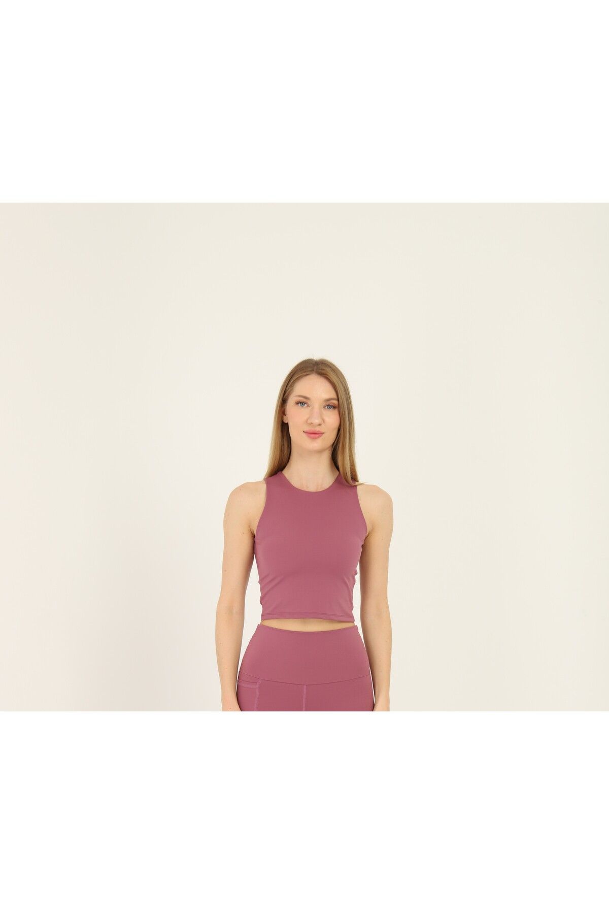 DORCASFIT SkyLine Halter Yaka Crop