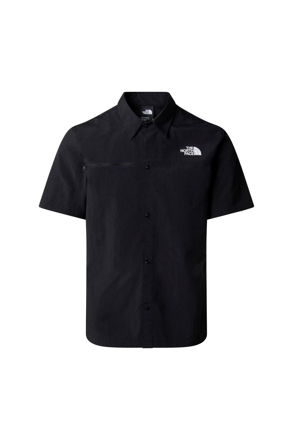 THE NORTH FACE Erkek PACKABLE SS Gömlek NF0A883J4H01 Siyah-XXL