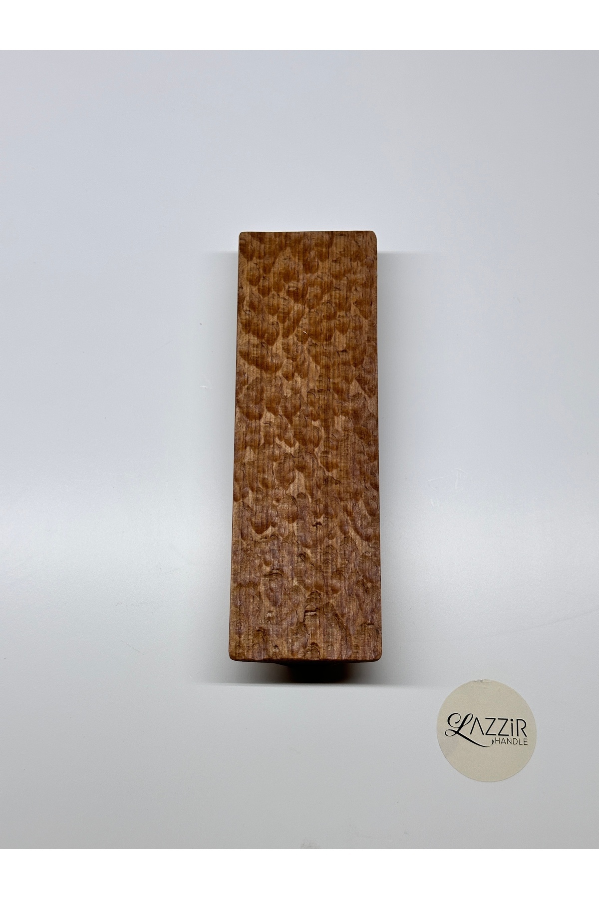lazzir handle-Wooden Textured Rectangular Handle (192 mm)-Cabinet Handle Drawer Handle 192 mm 2
