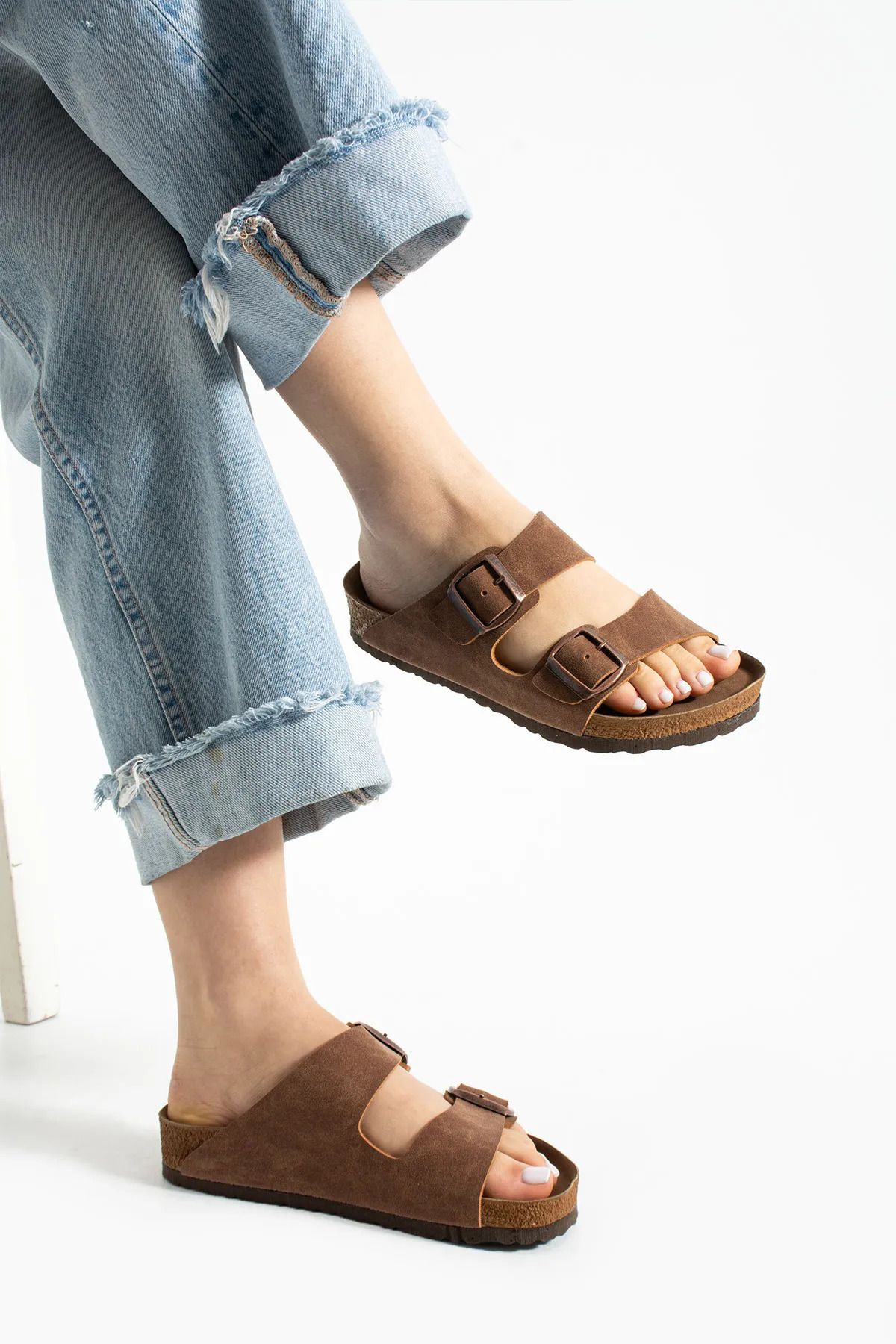 Magia Comfort Birken Model Ortopedik Çift Toka Terlik