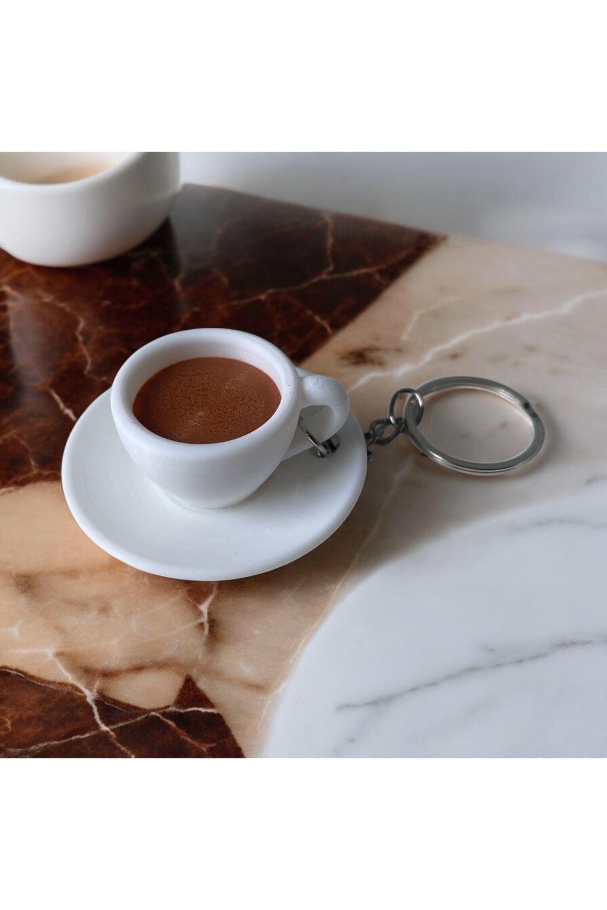 Home Kahve Fincanı Anahtarlık Seti | Türk Kahvesi Temalı Şık Anahtarlık