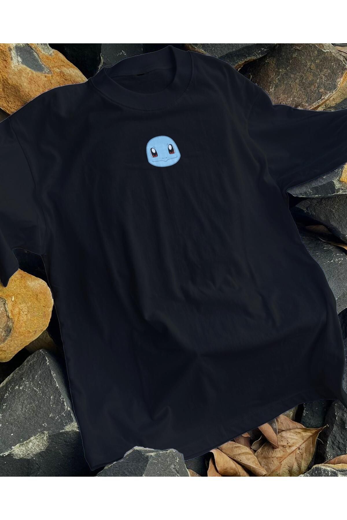 PULMEET pokemon karakterleri baskılı t shirt