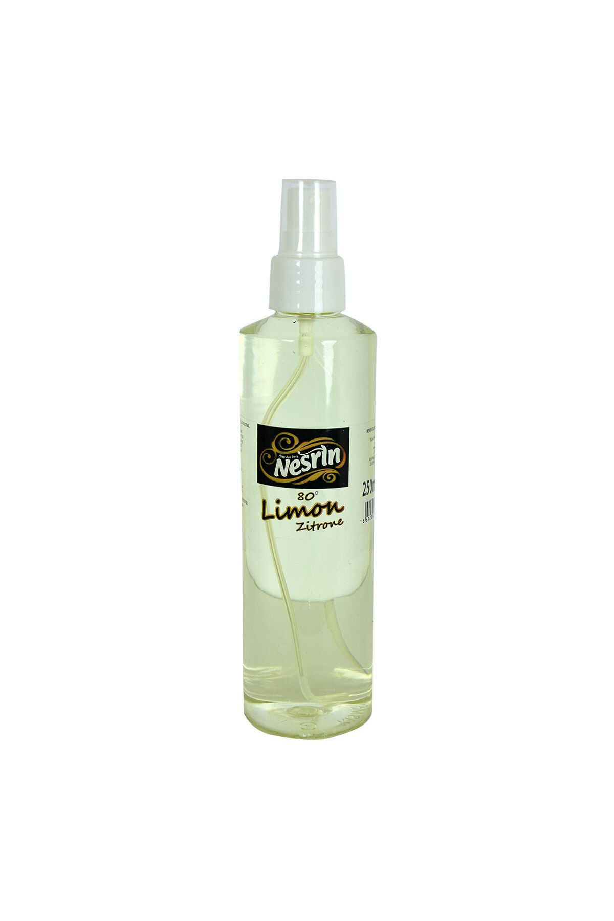 Nesrin Limon Kolonyası 80 Derece Pet Şişe Sprey 250 ML