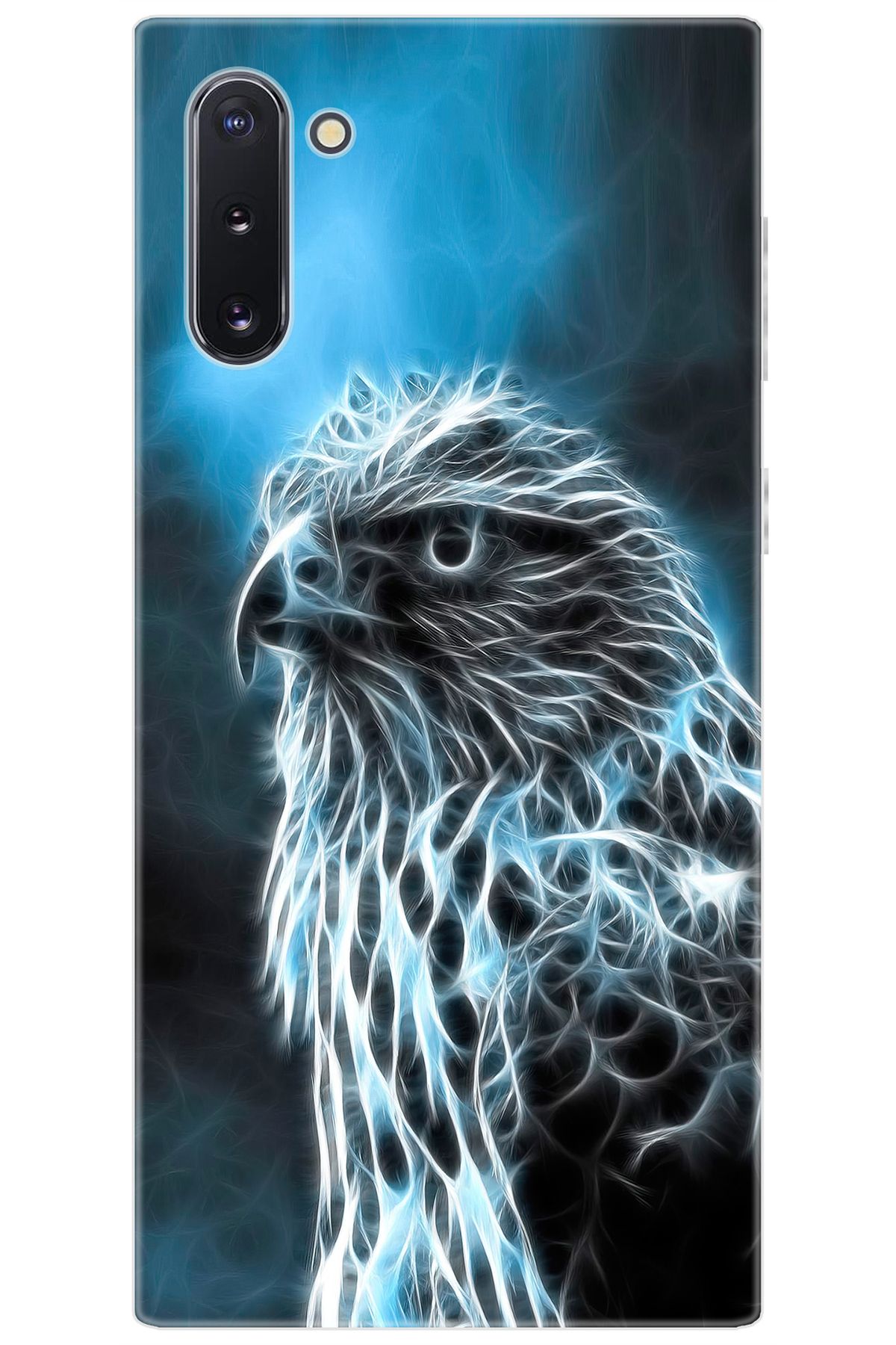 Ceppare Samsung Galaxy Note 10 (SM-N970F) Uyumlu Kılıf Desenli Silikon Şahin STK:196 CP-1pX4nwV