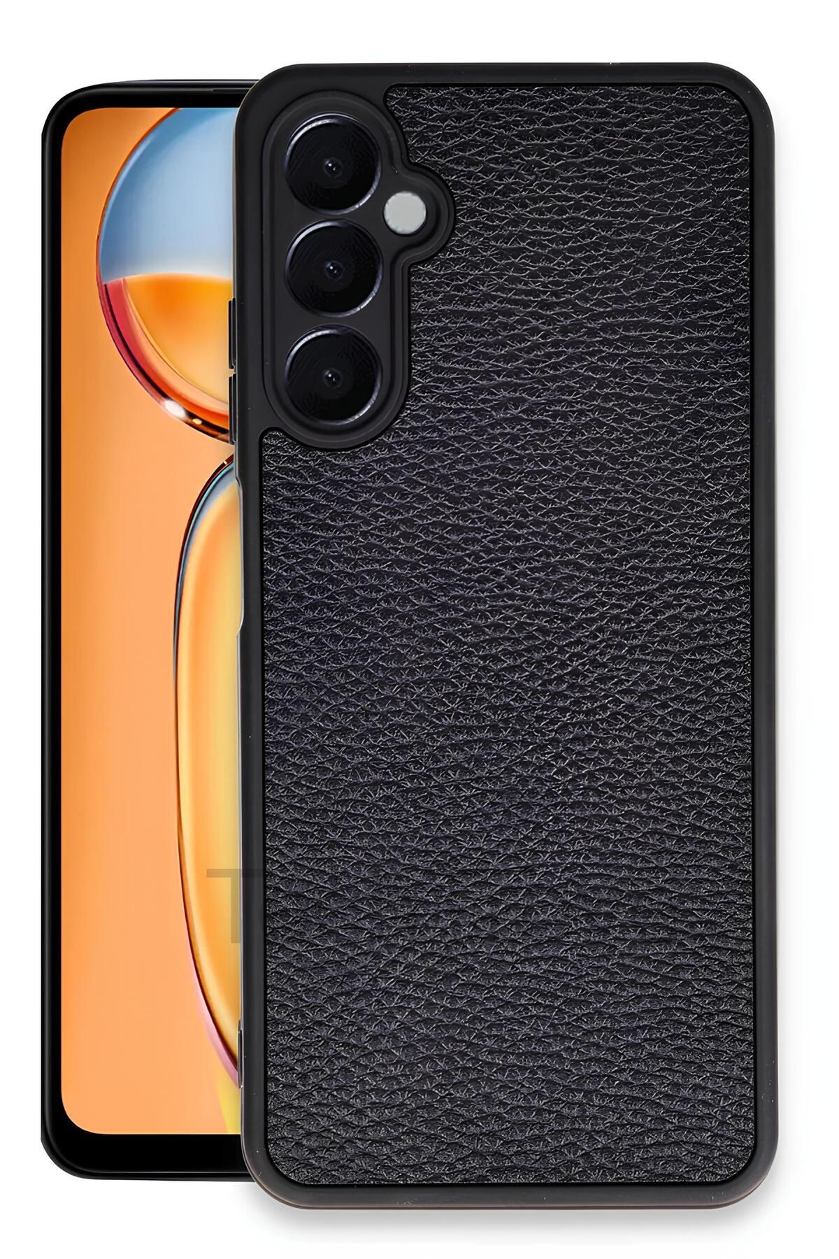 TechTrove Samsung Galaxy A05S Kılıf Premium Deri Dokulu Ekstra Darbe Korumalı Kapak