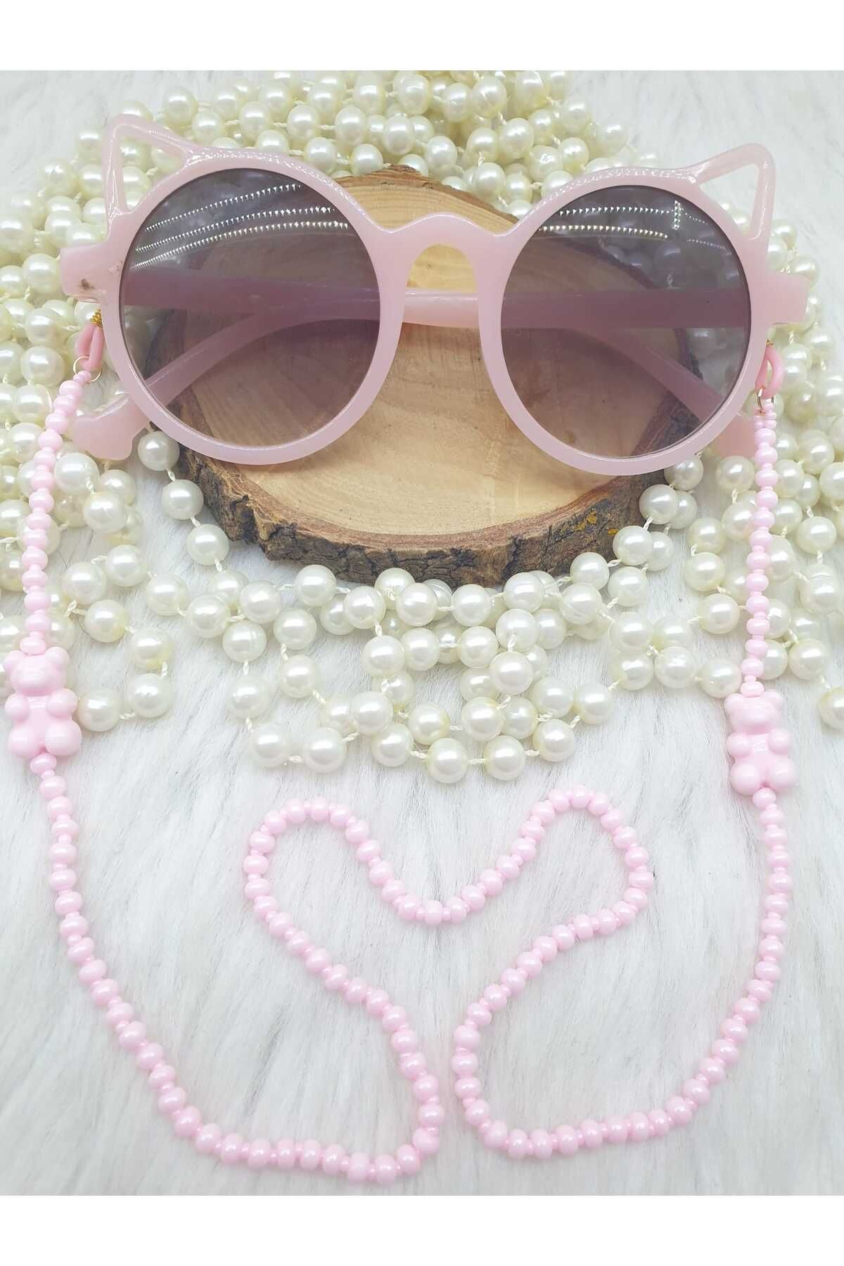 HAPPY HANDMADE ZİNCİR.../AYICIKLI ÇOCUK GÖZLÜK ZİNCİRİ/ÇOCUK GÖZLÜK AKSESUARI