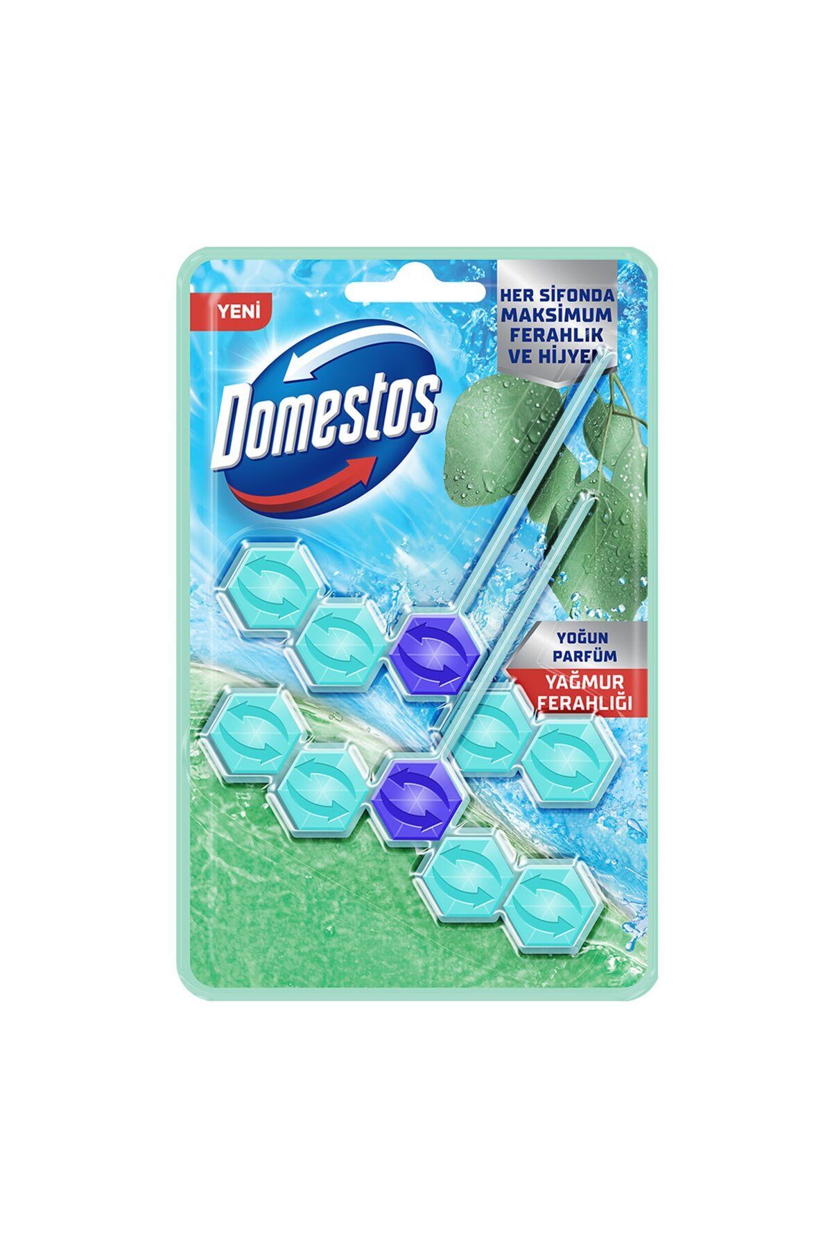 Domestos Wc Blok Yağmur Ferahlığı 2 x 50 G