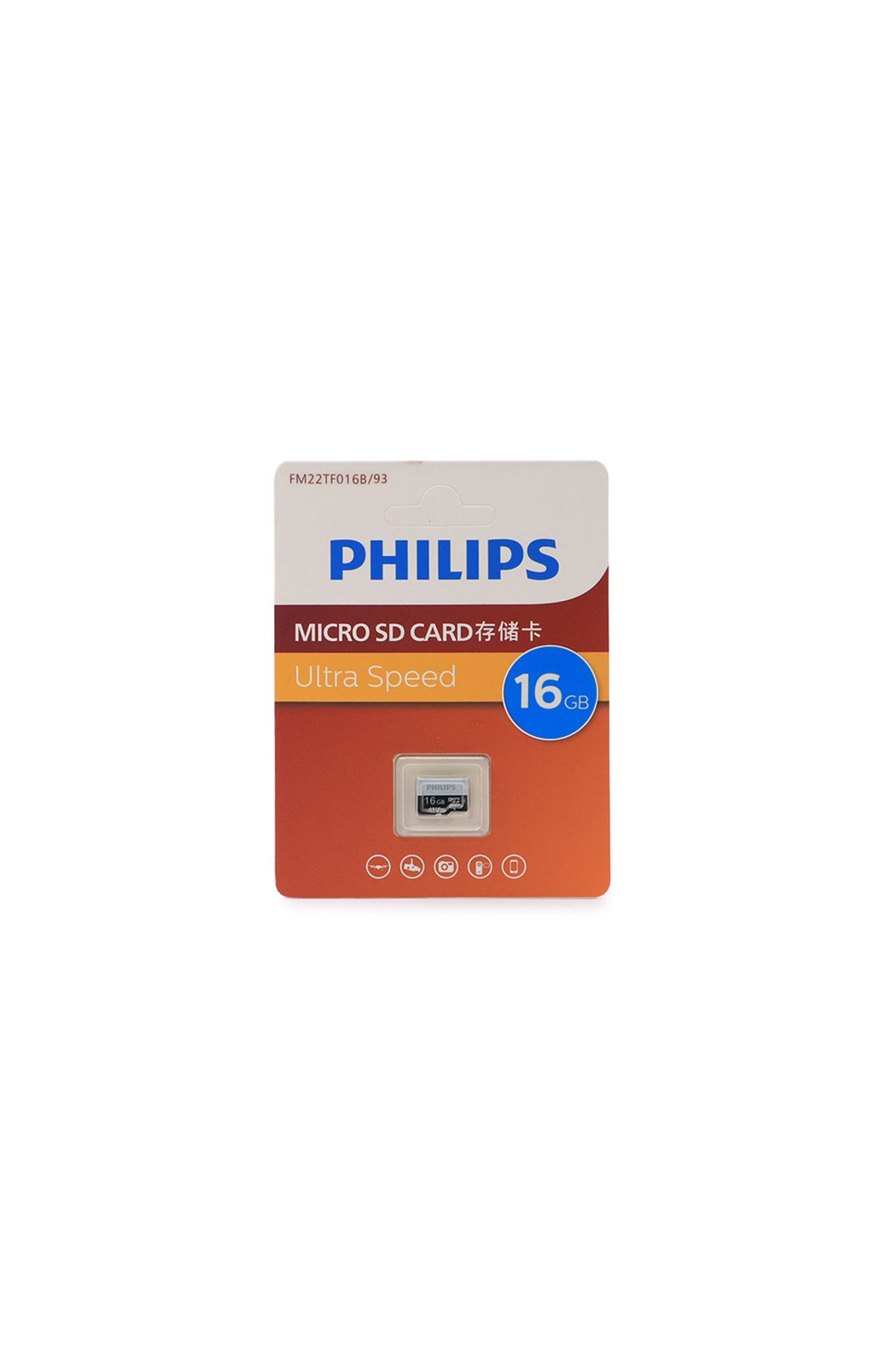 Philips 16GB A1 V30 MicroSDXC Hafıza Kartı 4K 130MB/s Micro SD Kart