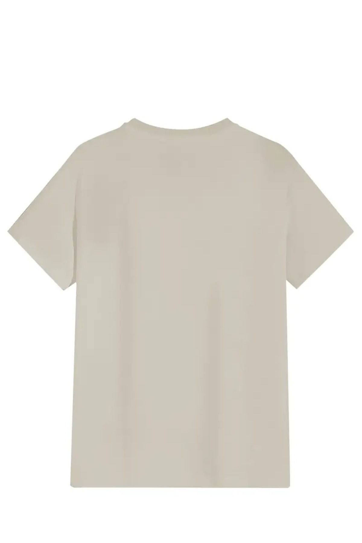 LuxeEdge Unisex Oversize Bisiklet Yaka T-Shirt