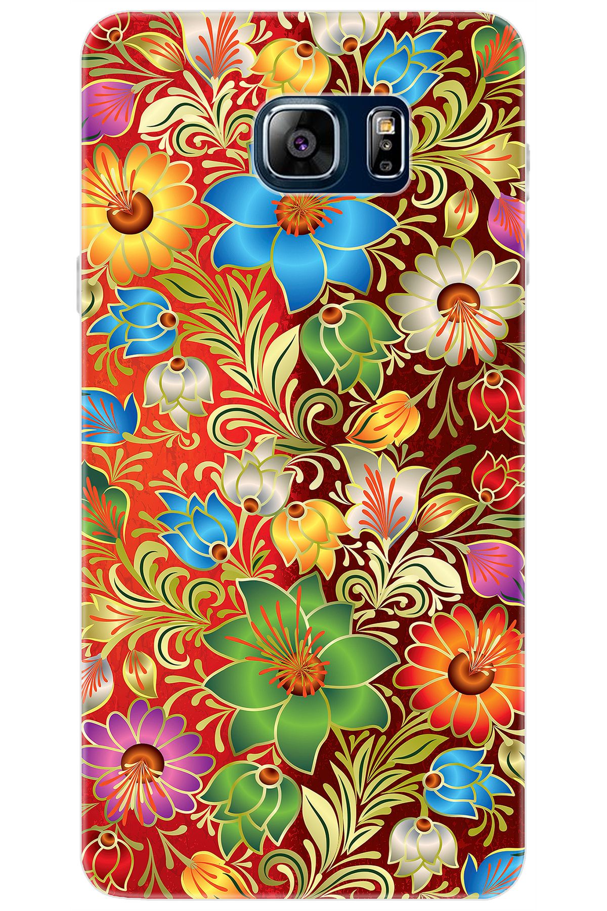 Ceppare Samsung Galaxy Note 5 (SM-N910F) Uyumlu Kılıf Desenli Silikon Çiçekler Serisi STK:532 CP-pW1C1i8