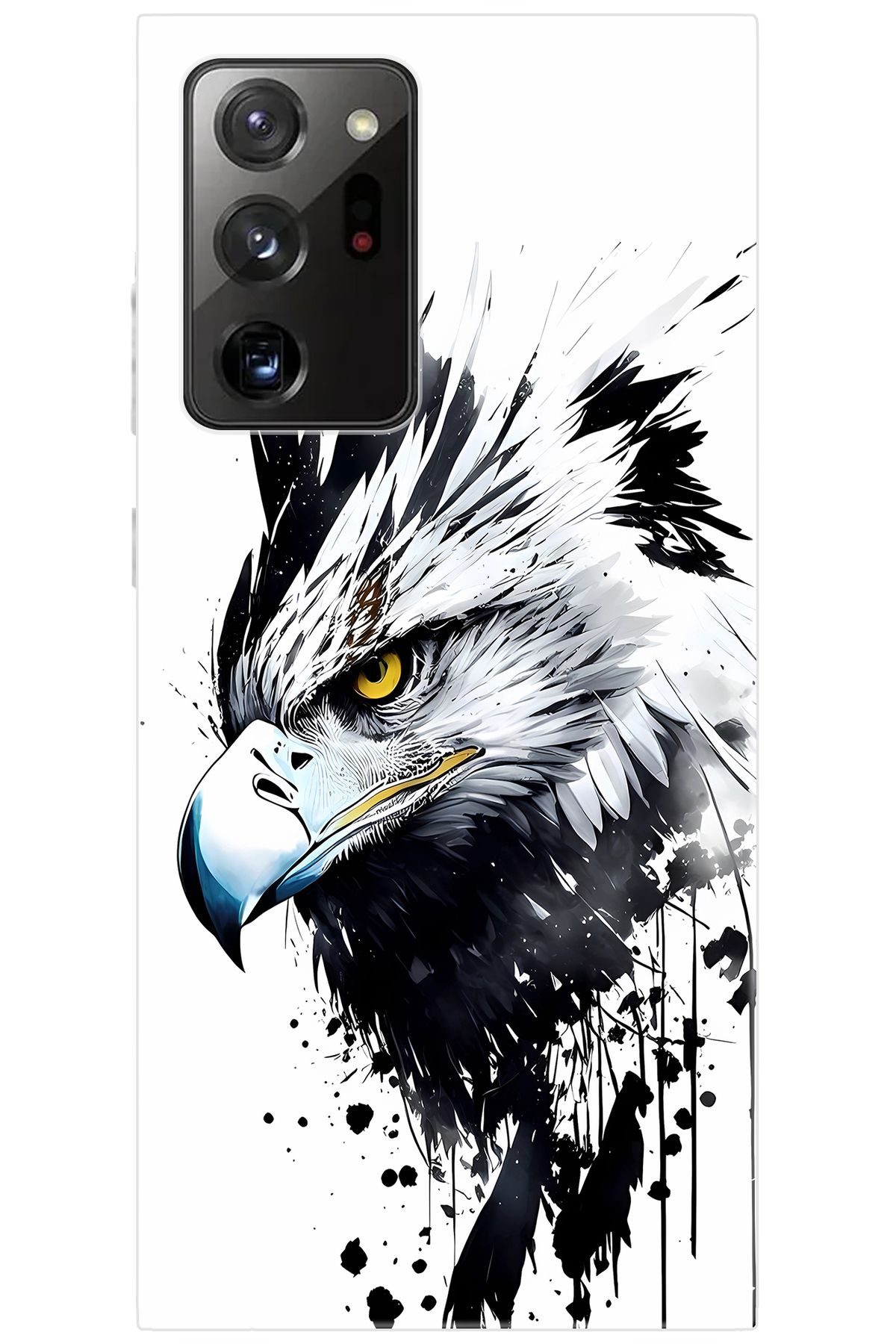 Ceppare Samsung Galaxy Note 20 ULTRA (SM-N985F) Uyumlu Kılıf Desen Silikon Kartal Serisi STK:1008 CP-0zVczBt