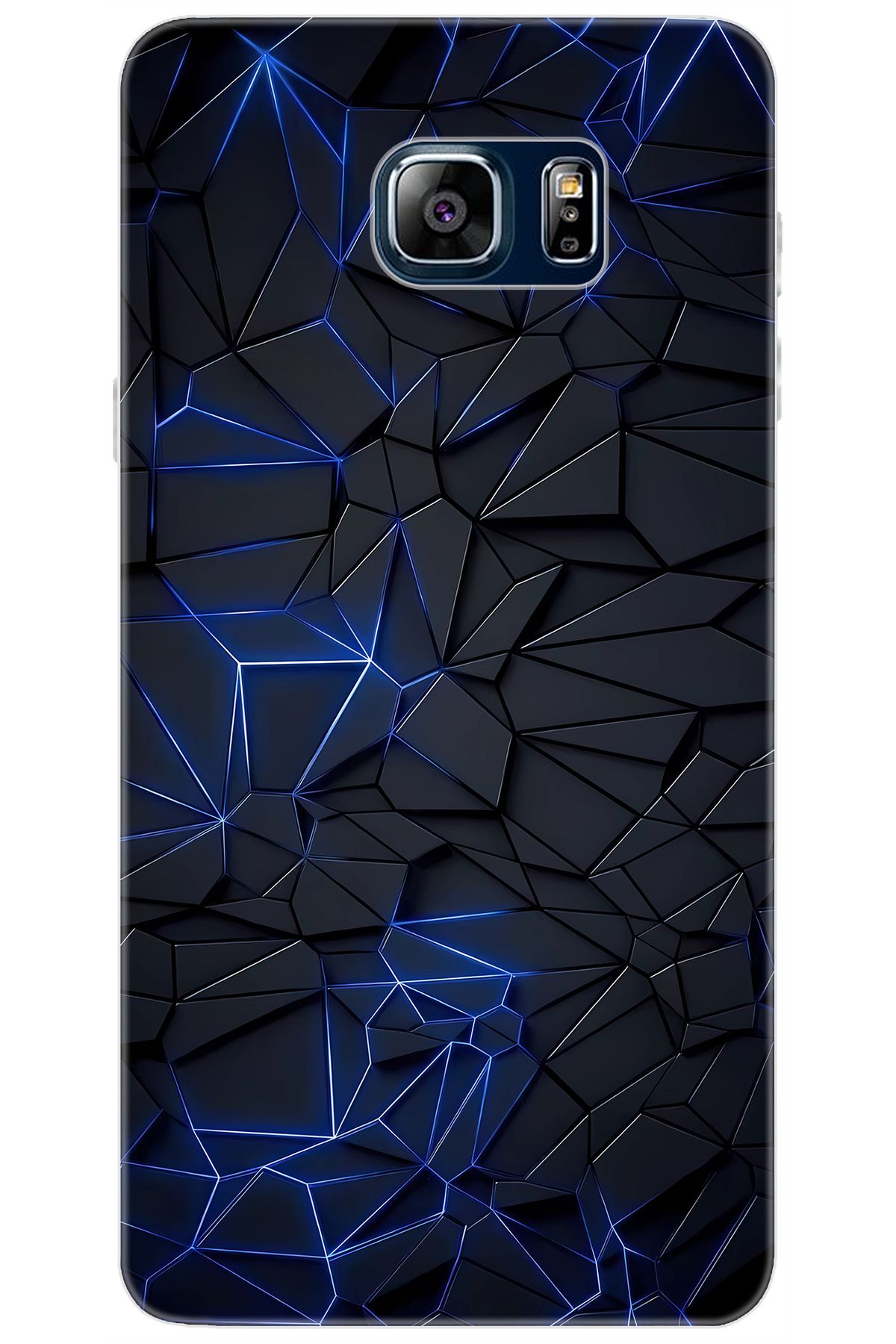 Ceppare Samsung Galaxy Note 5 (SM-N910F) Uyumlu Kılıf Desenli Silikon Prizmatik Tasarım STK:667 CP-kPg6NgW