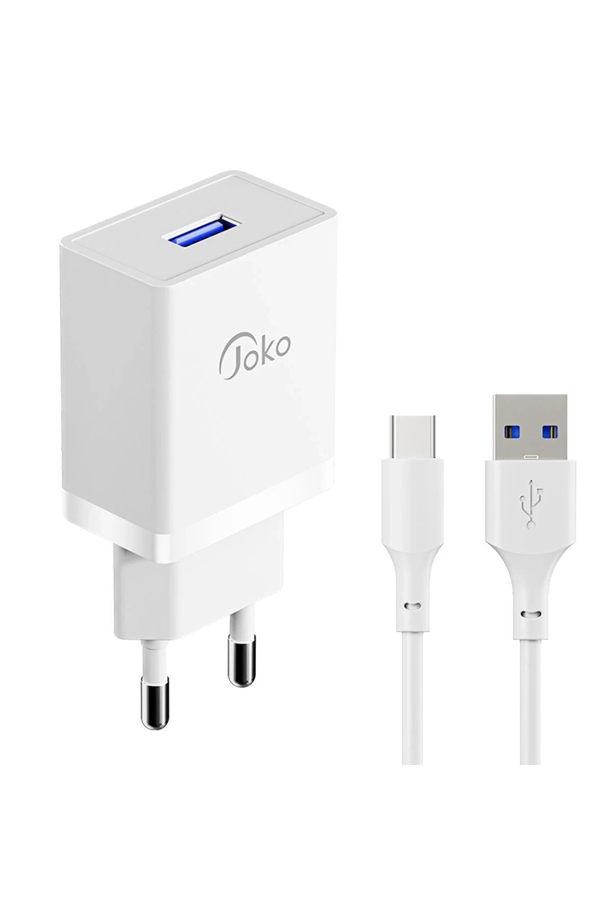 Modernia Tüm Android Telefonlarla Uyumlu 12 Watt Hızlı Şarj Destekli Usb to Type-C Kablolu PD Şarj Cihazı