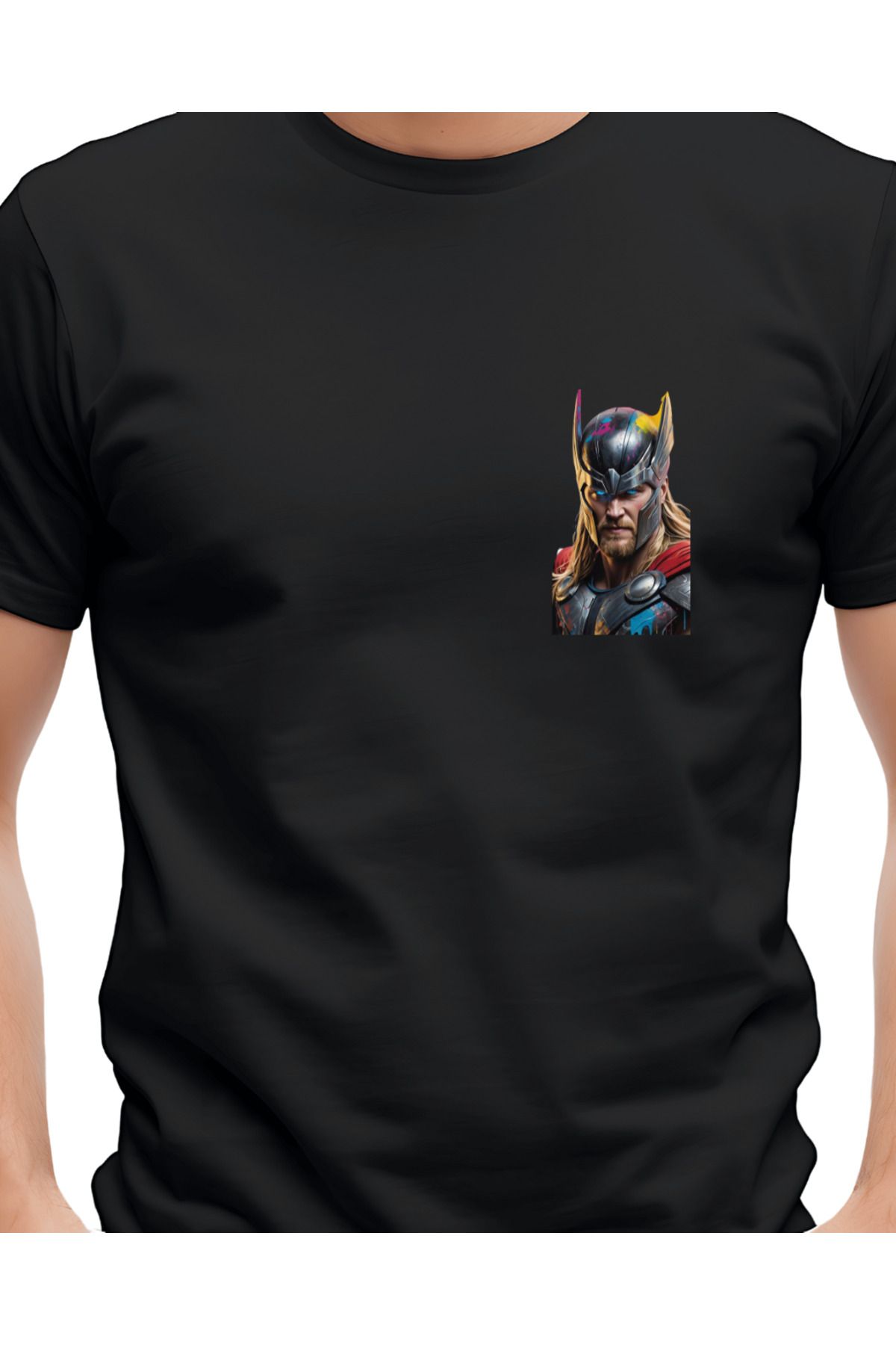 Ebiidesign THOR Tasarımlı Baskılı T-Shirt